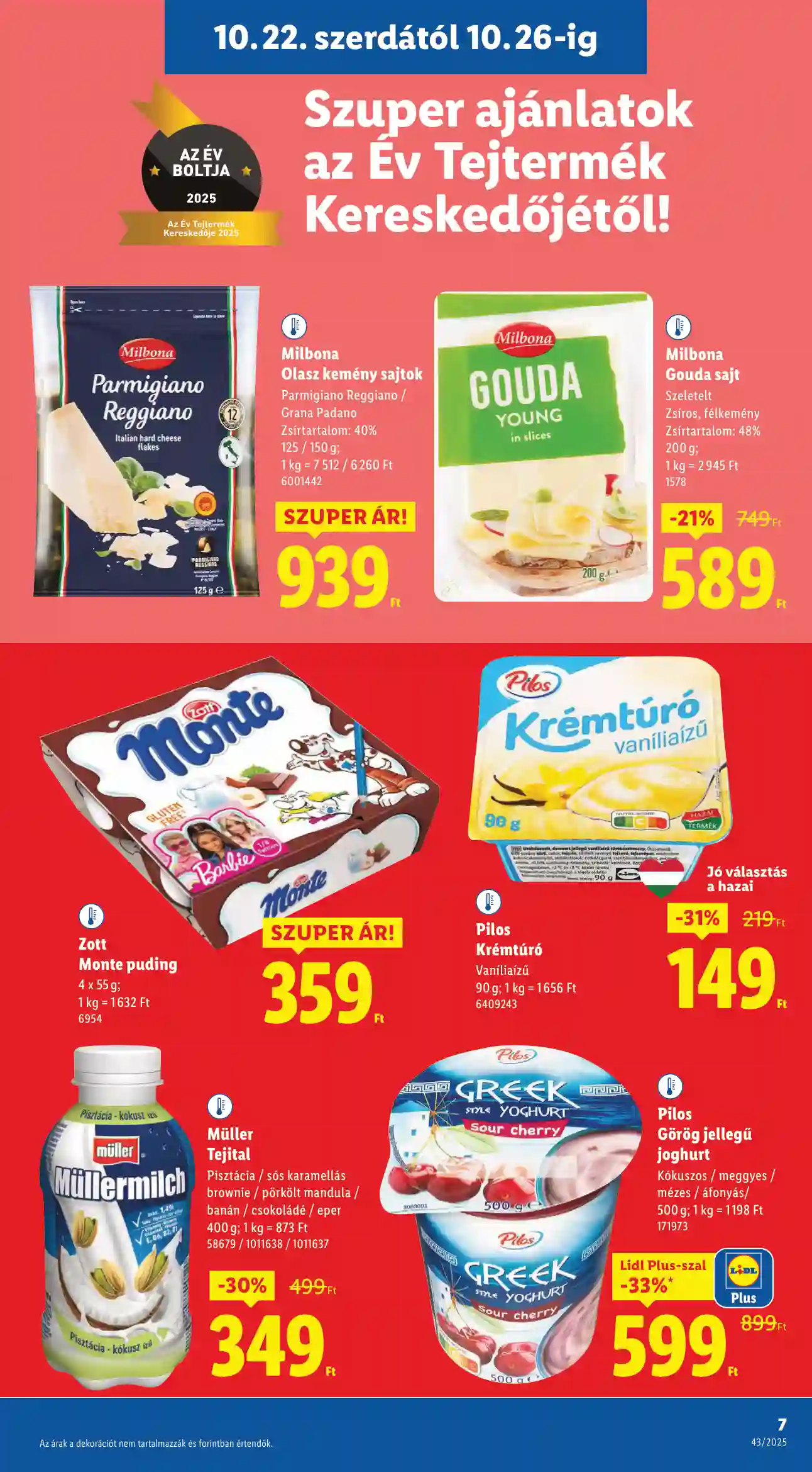 Lidl akciós újság 43. hét (Érvényes 10.22-től) (57 oldal)