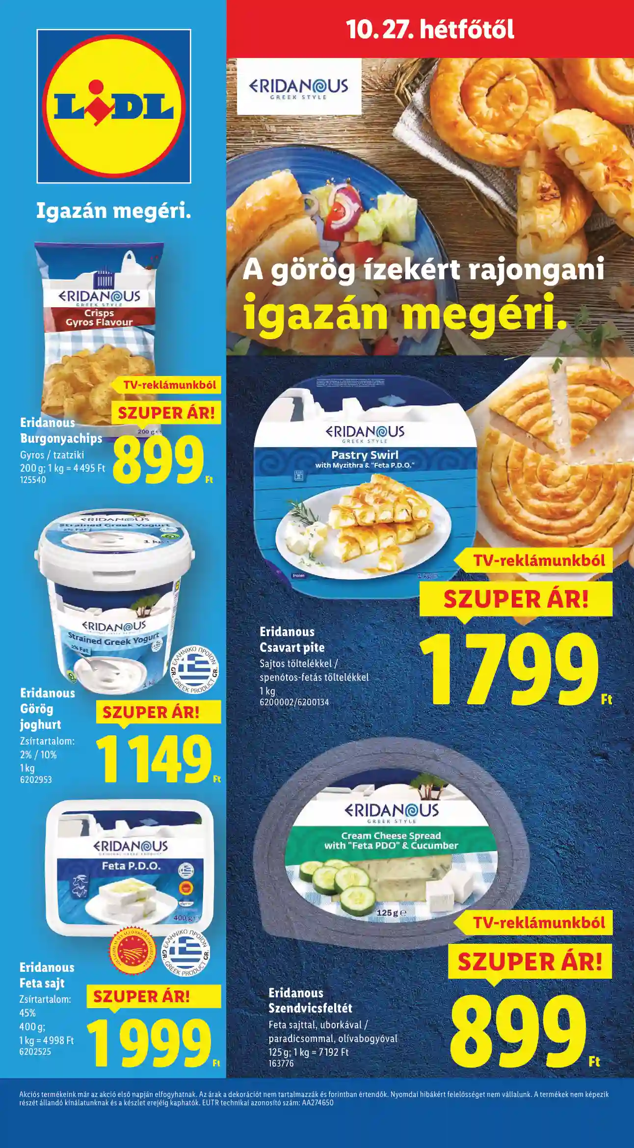 Lidl akciós újság 43. hét (Érvényes 10.22-től) (61 oldal)