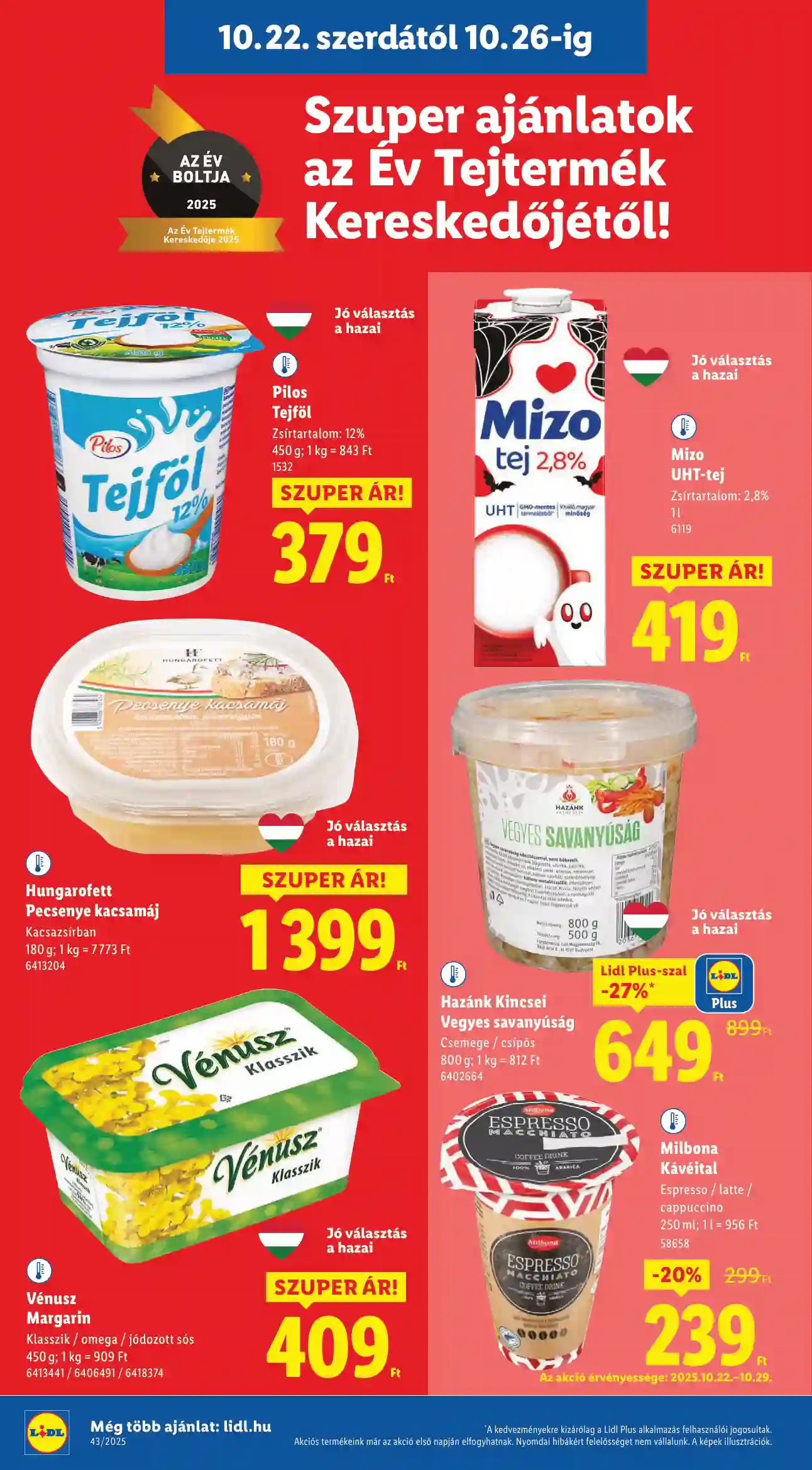 Lidl akciós újság 43. hét (Érvényes 10.22-től) (64 oldal)