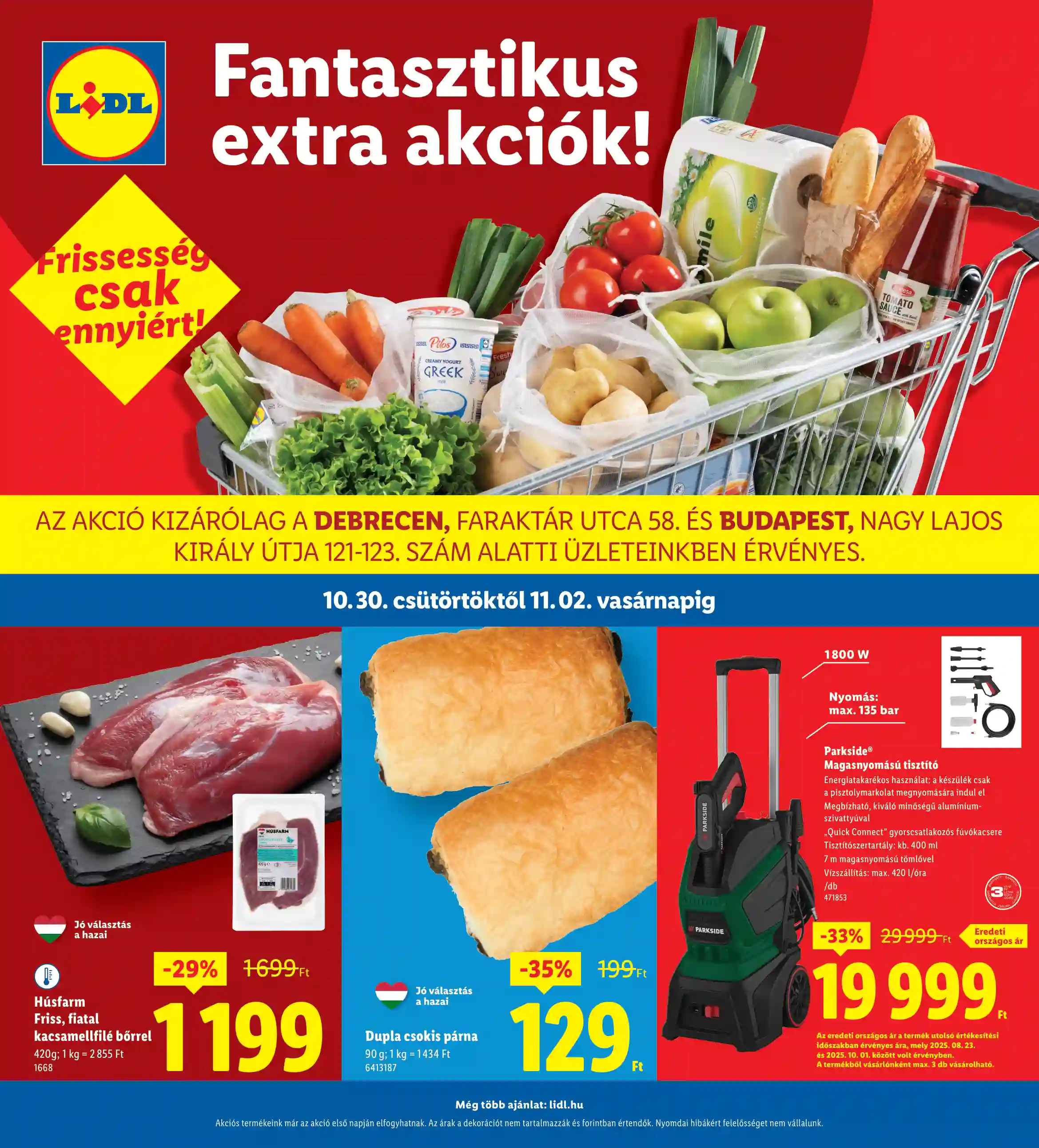 LIDL Regionális akciók 44.hét