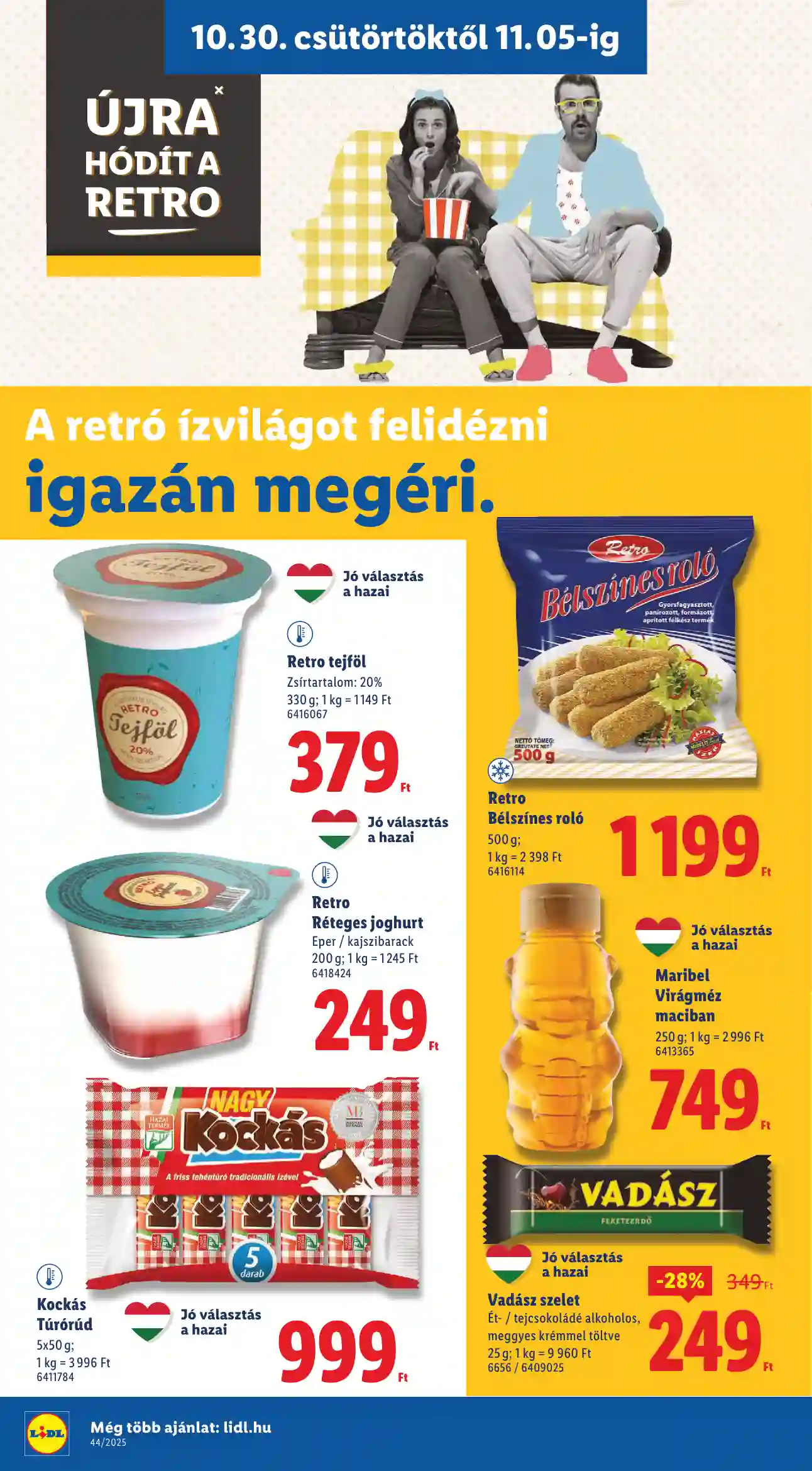 Lidl akciós újság 44. hét (Érvényes 10.30-tól) (6 oldal)
