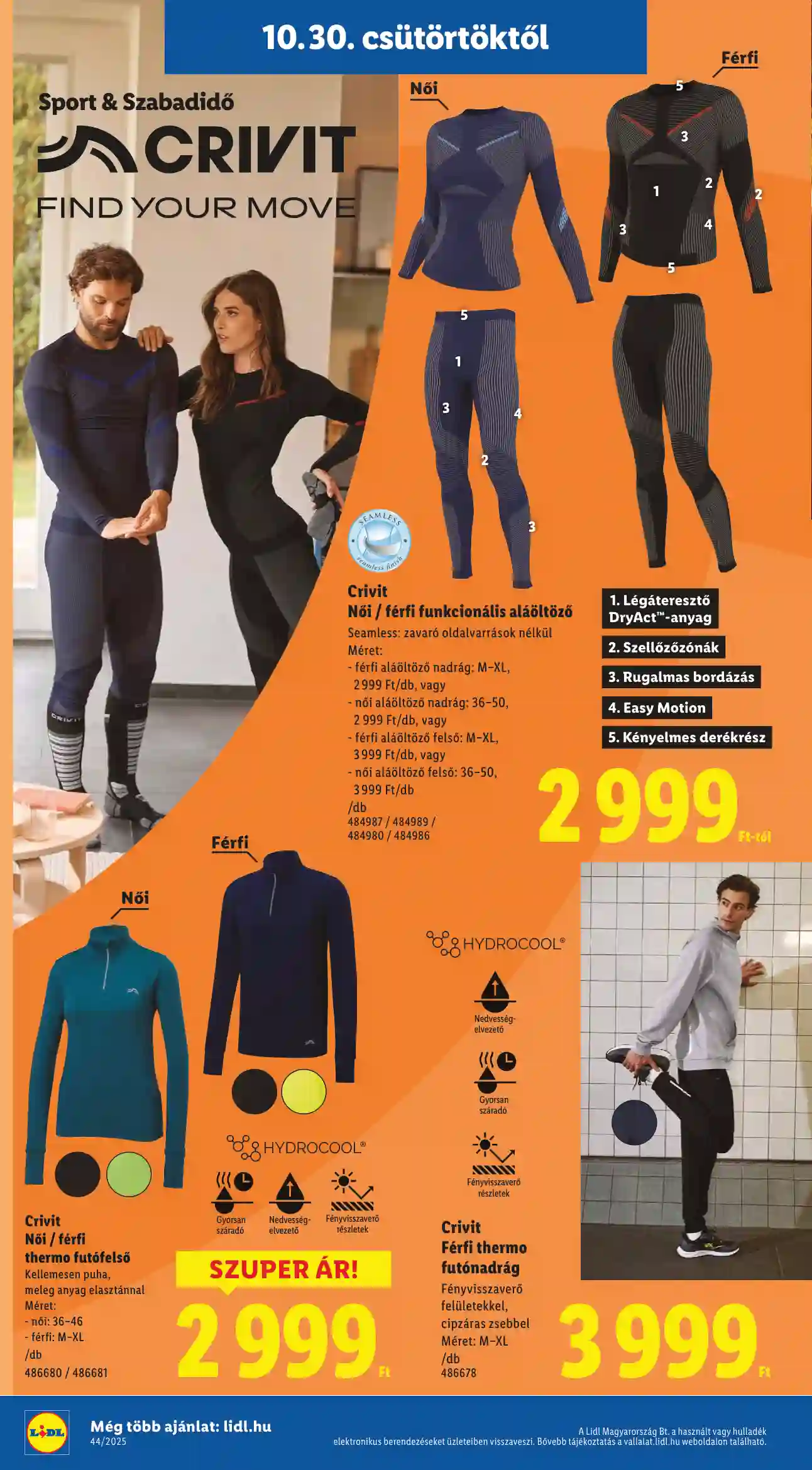 Lidl akciós újság 44. hét (Érvényes 10.30-tól) (15 oldal)