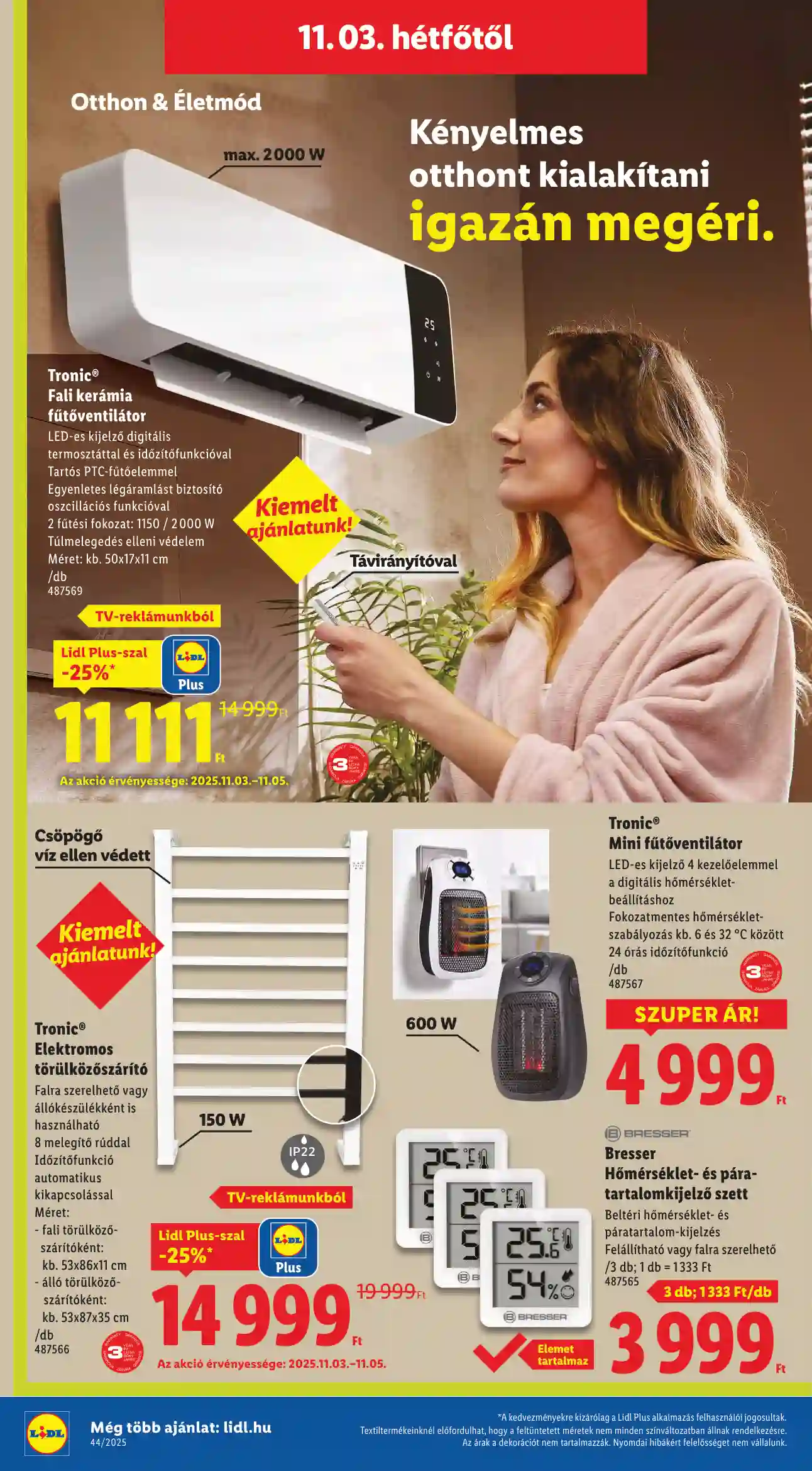 Lidl akciós újság 44. hét (Érvényes 10.30-tól) (28 oldal)