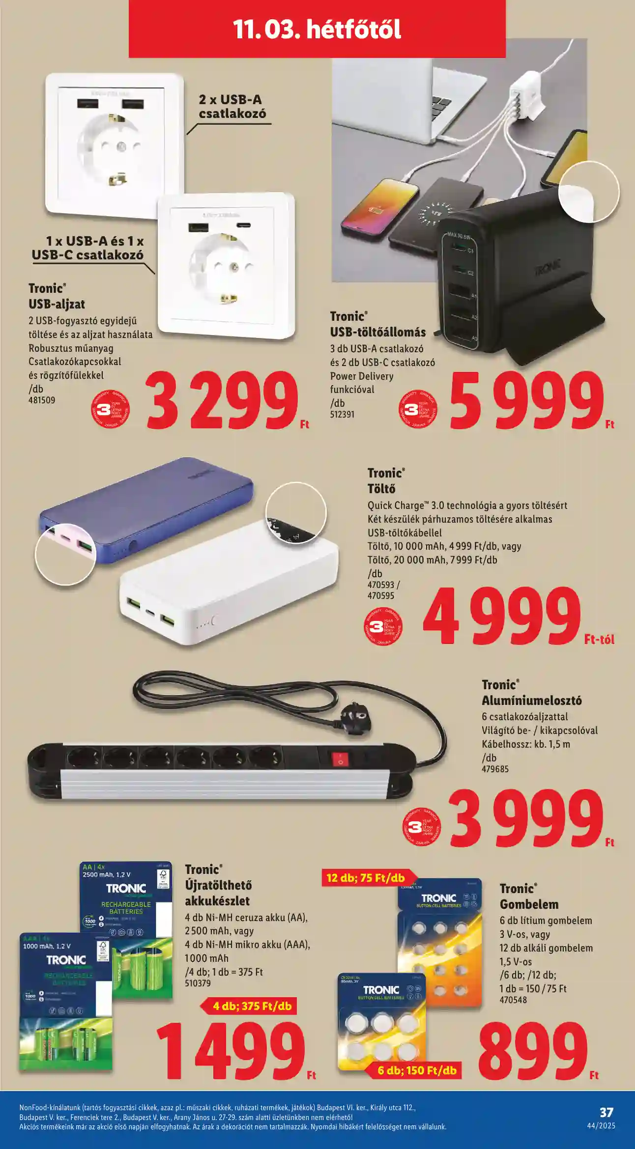 Lidl akciós újság 44. hét (Érvényes 10.30-tól) (31 oldal)