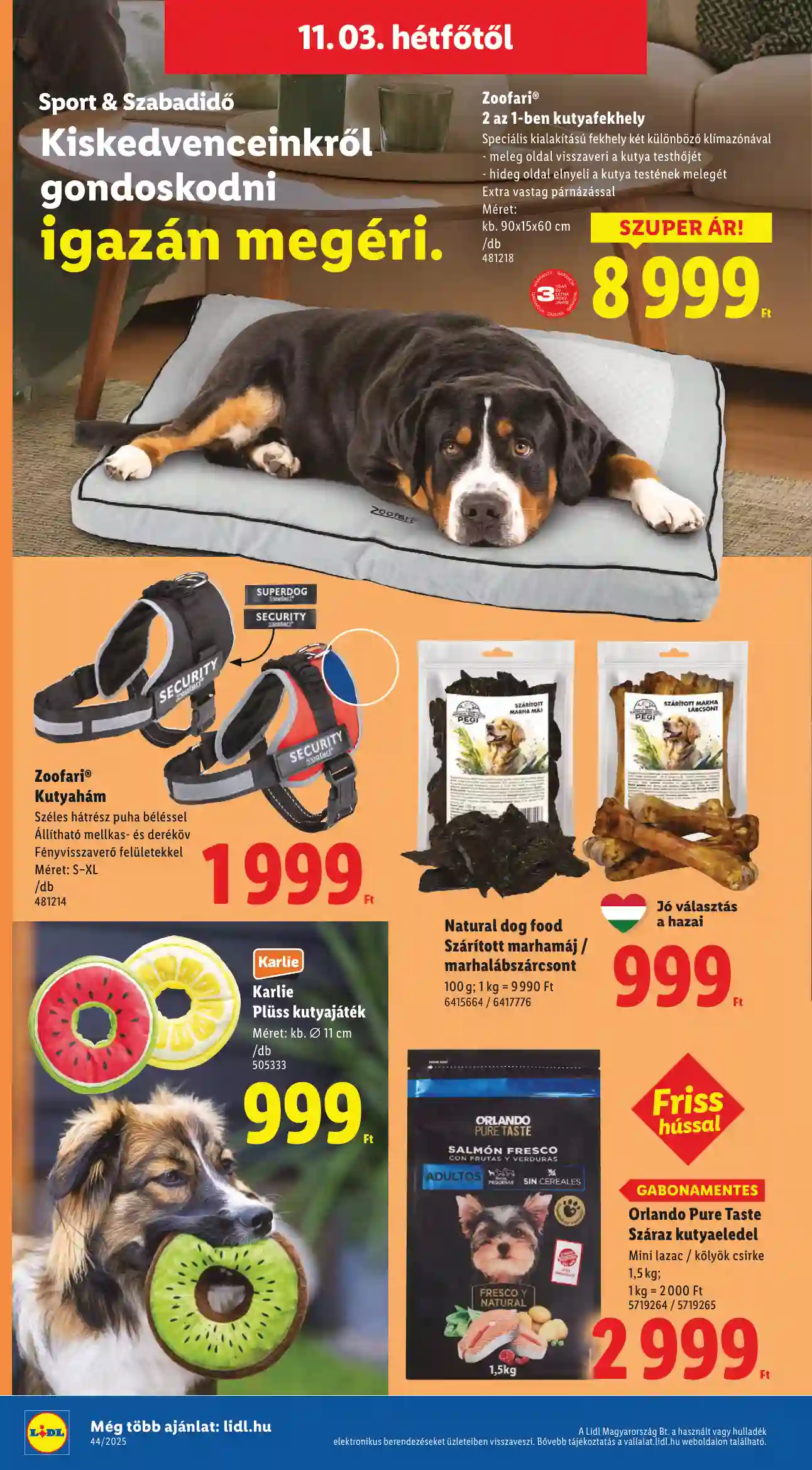 Lidl akciós újság 44. hét (Érvényes 10.30-tól) (34 oldal)