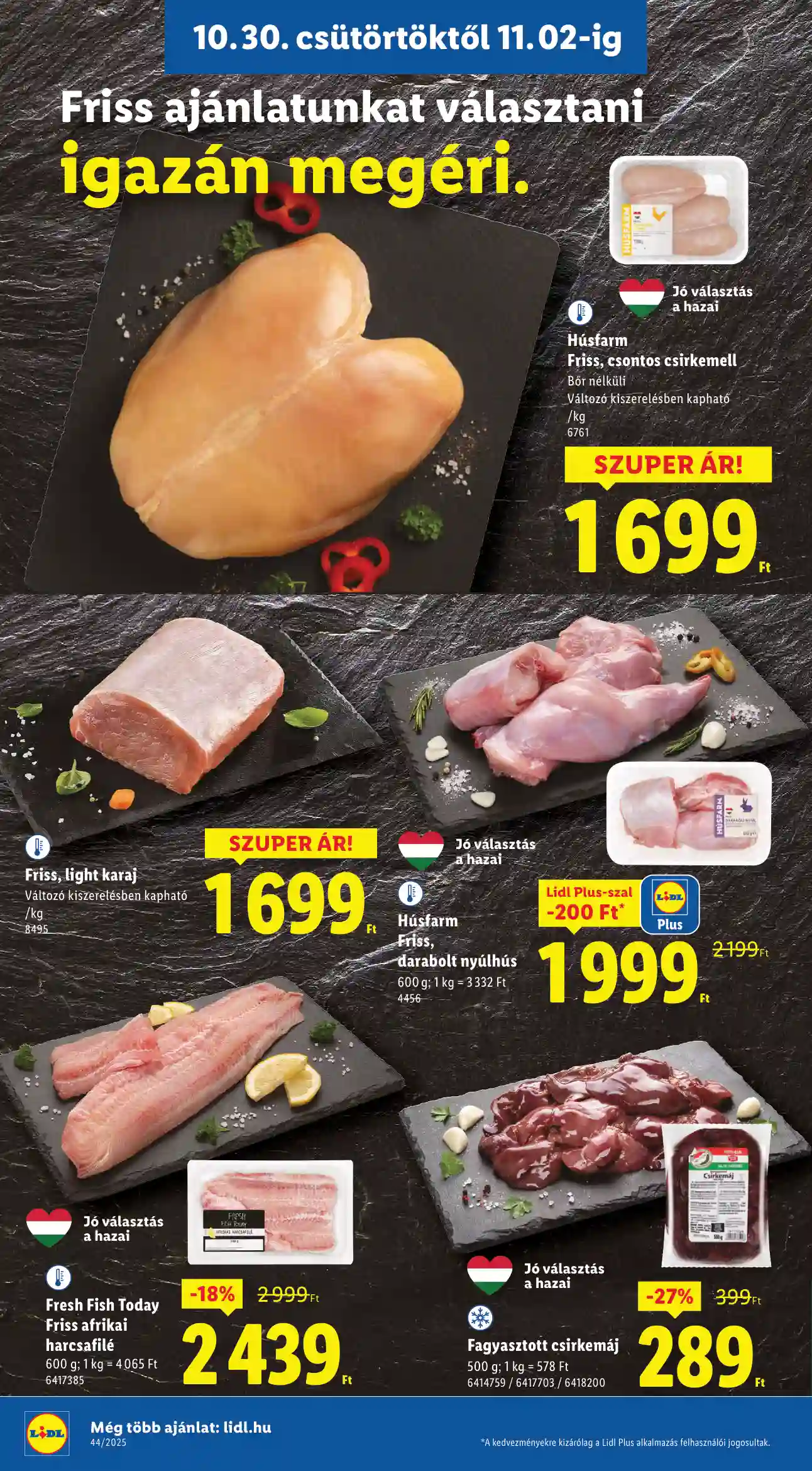 Lidl akciós újság 44. hét (Érvényes 10.30-tól) (46 oldal)