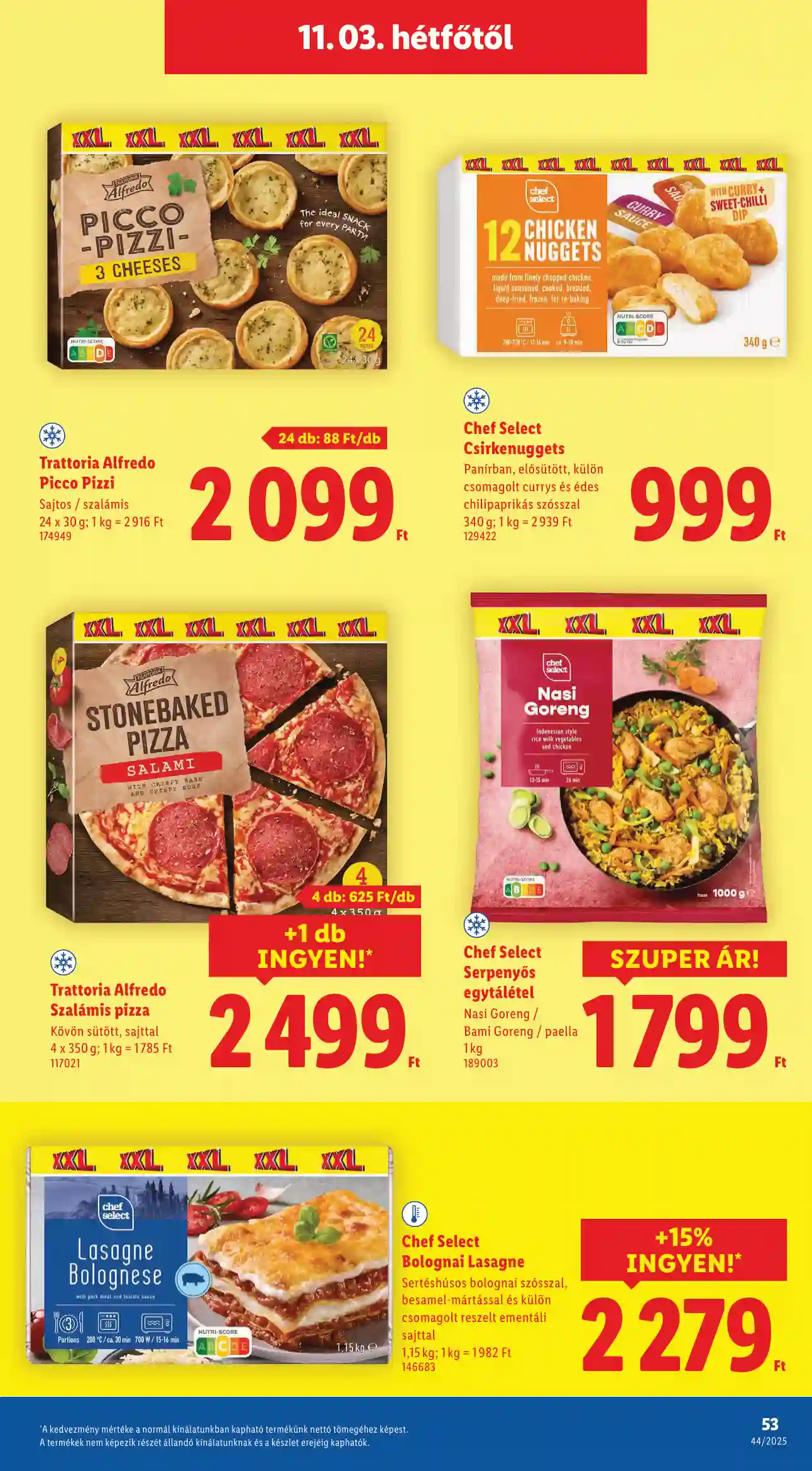 Lidl akciós újság 44. hét (Érvényes 10.30-tól) (49 oldal)