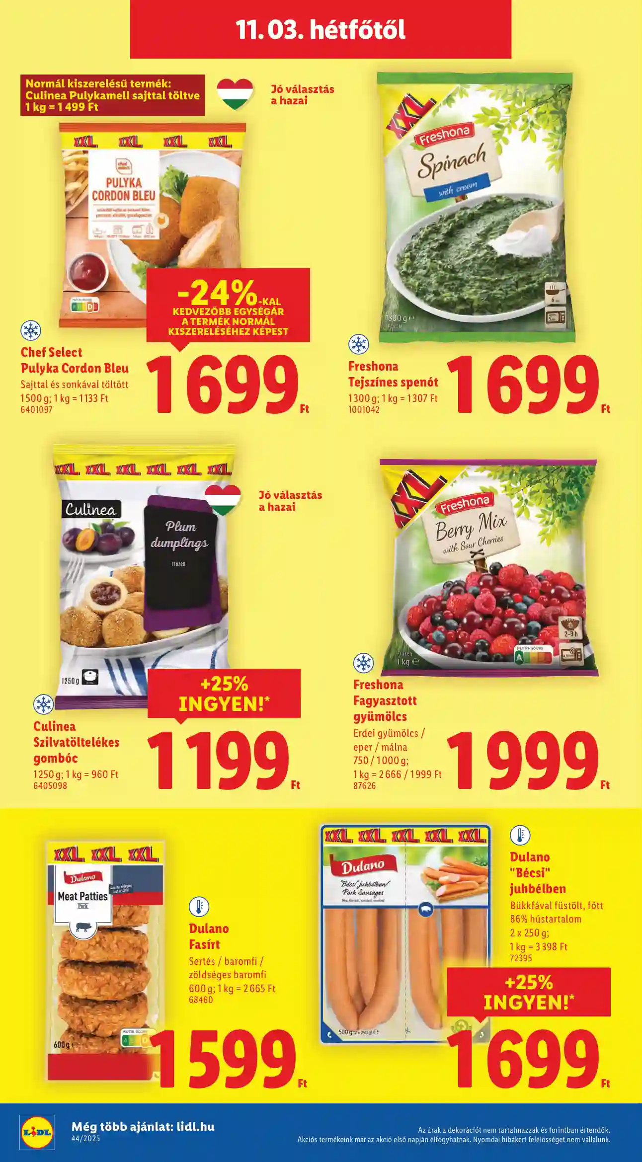 Lidl akciós újság 44. hét (Érvényes 10.30-tól) (50 oldal)