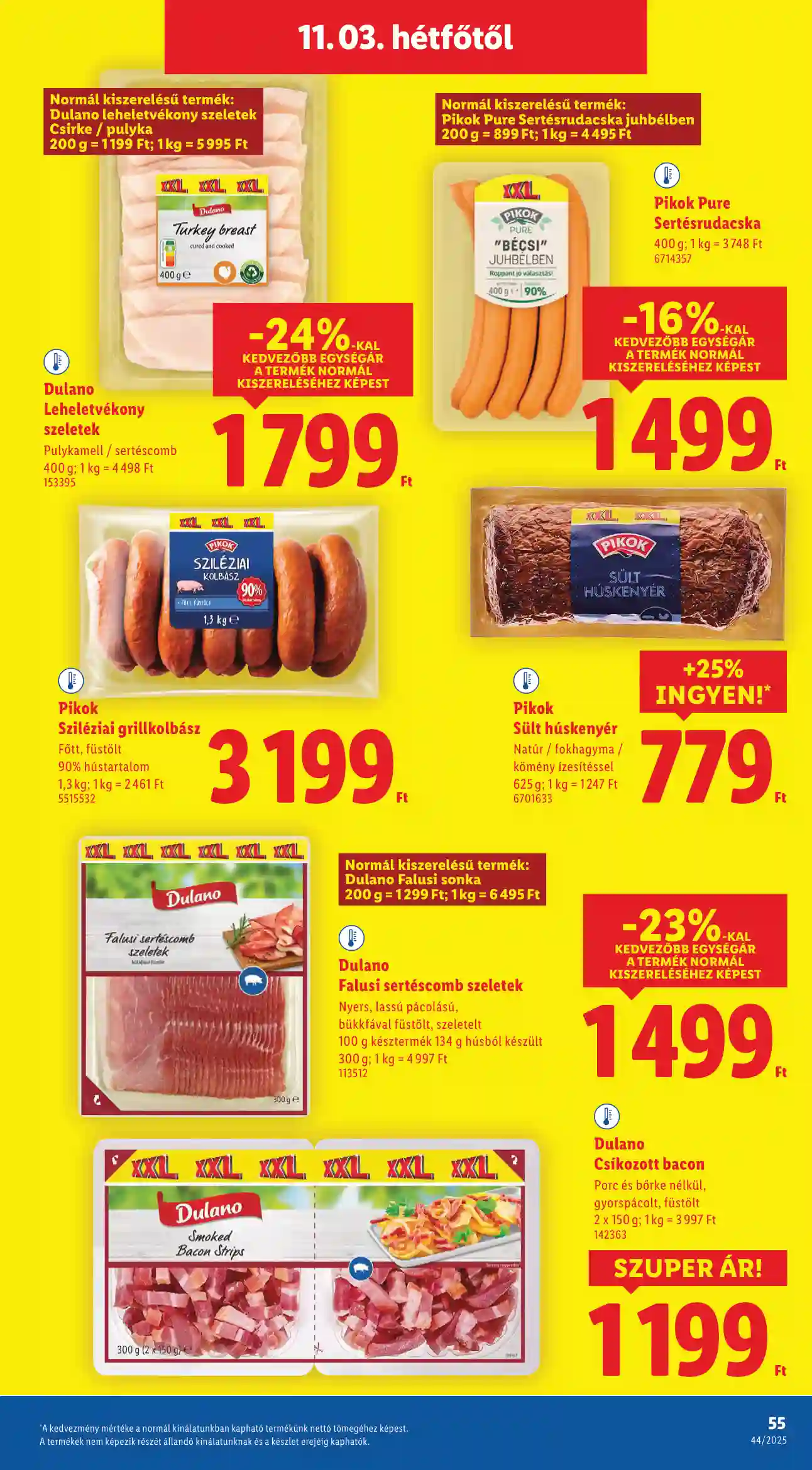 Lidl akciós újság 44. hét (Érvényes 10.30-tól) (51 oldal)