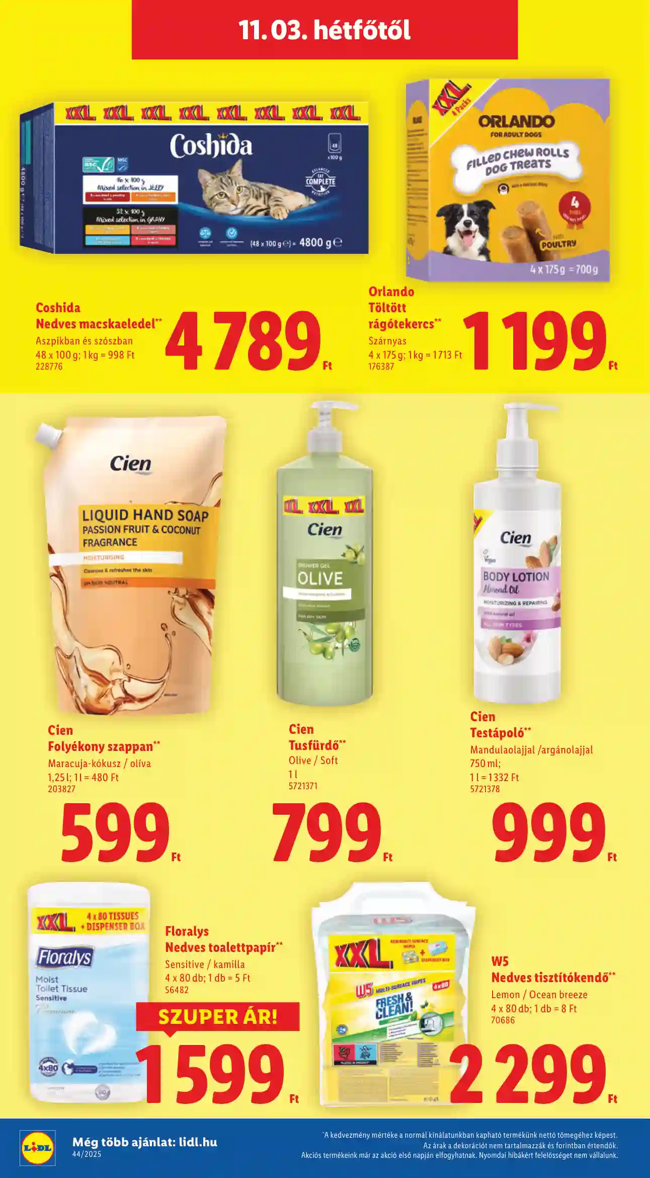 Lidl akciós újság 44. hét (Érvényes 10.30-tól) (61 oldal)