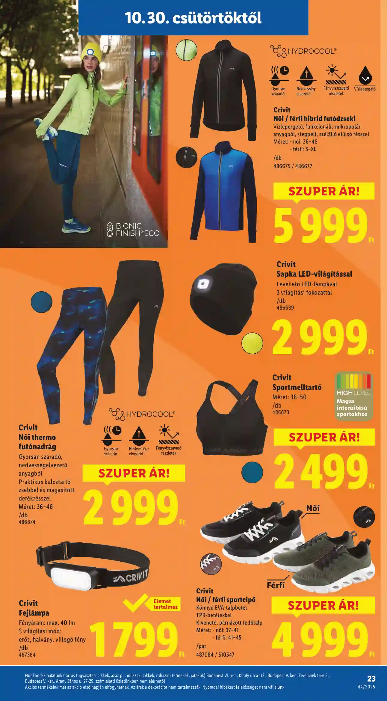 Lidl akciós újság 44. hét (Érvényes 10.30-tól) (16 oldal)