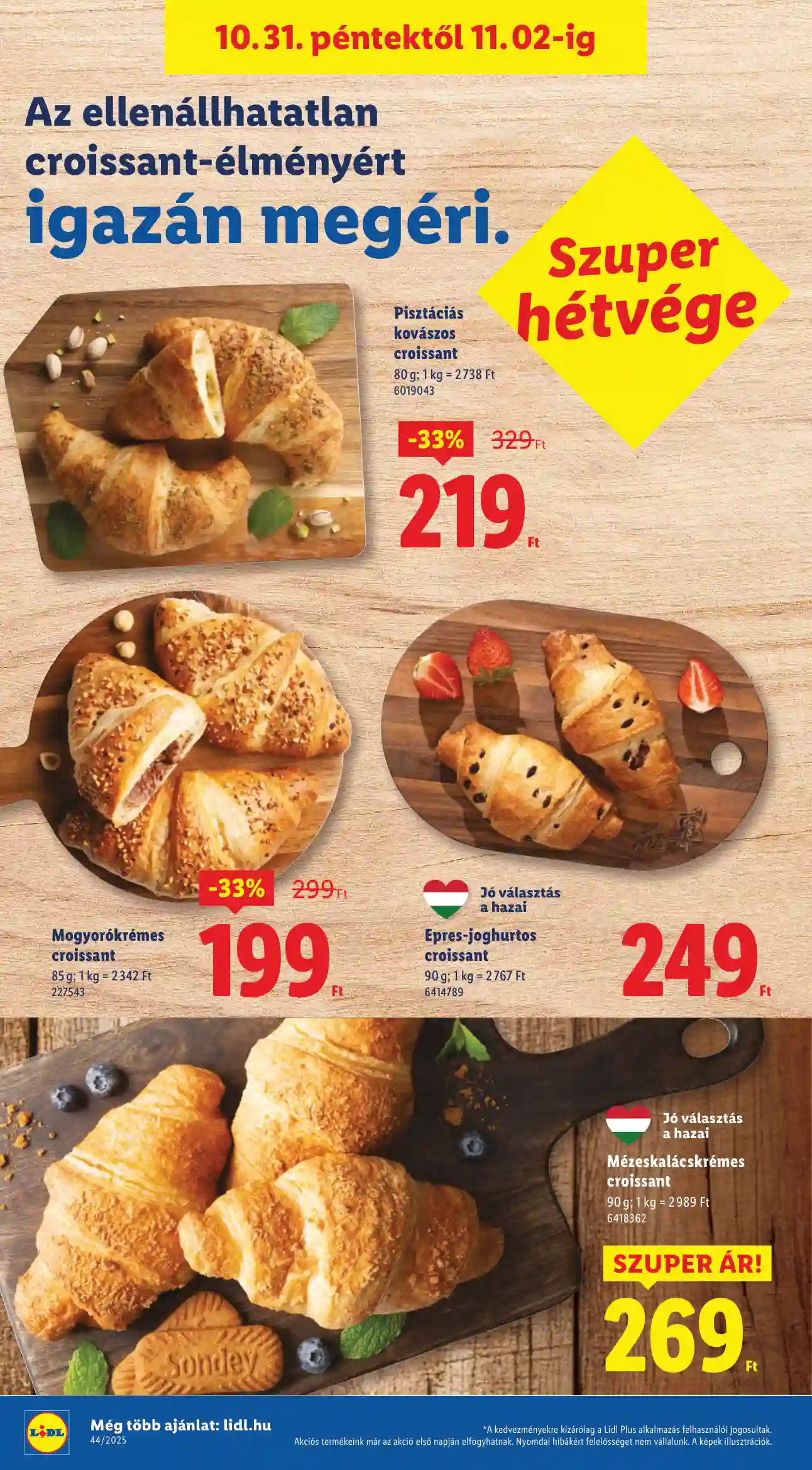 Lidl akciós újság 44. hét (Érvényes 10.30-tól) (21 oldal)