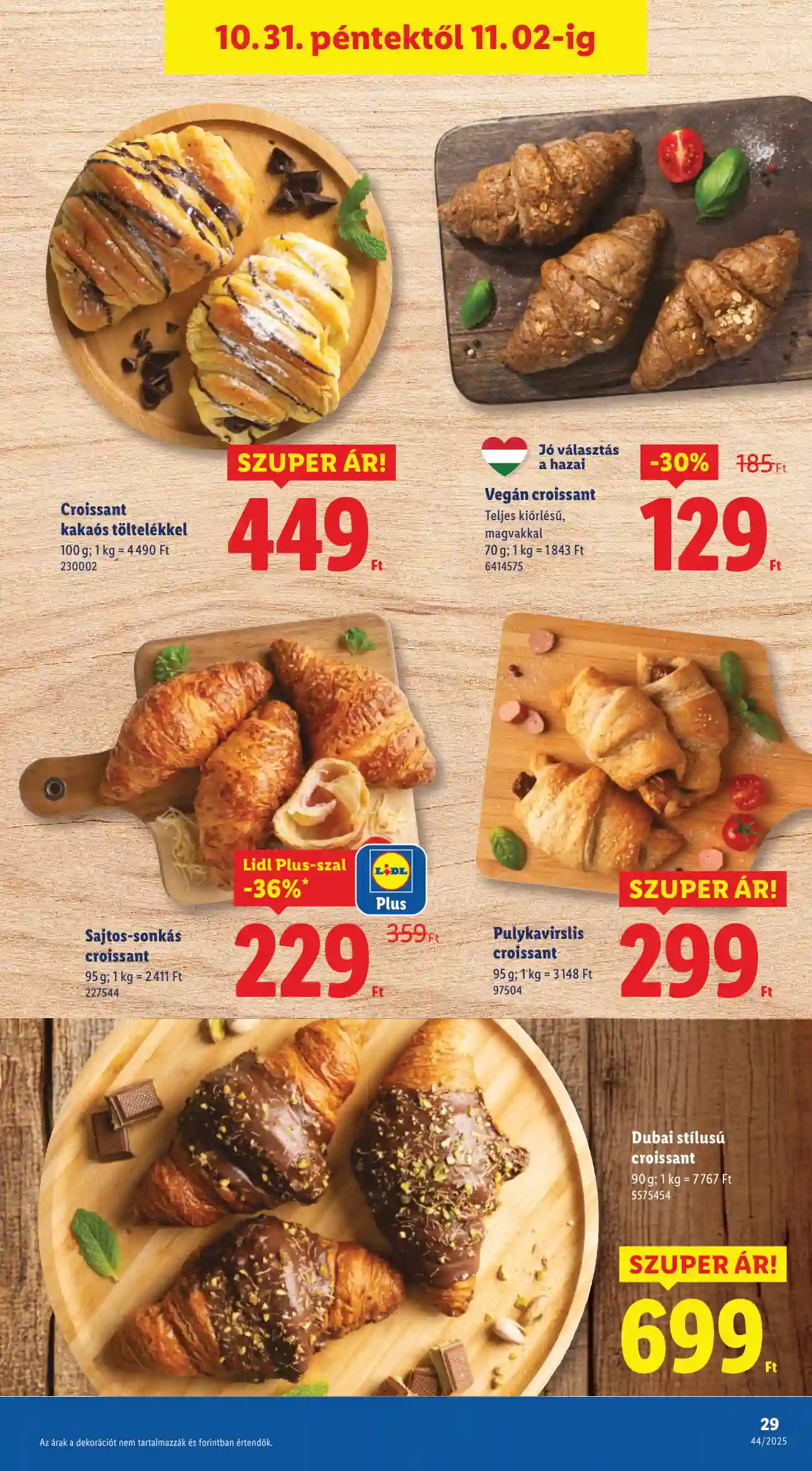 Lidl akciós újság 44. hét (Érvényes 10.30-tól) (22 oldal)