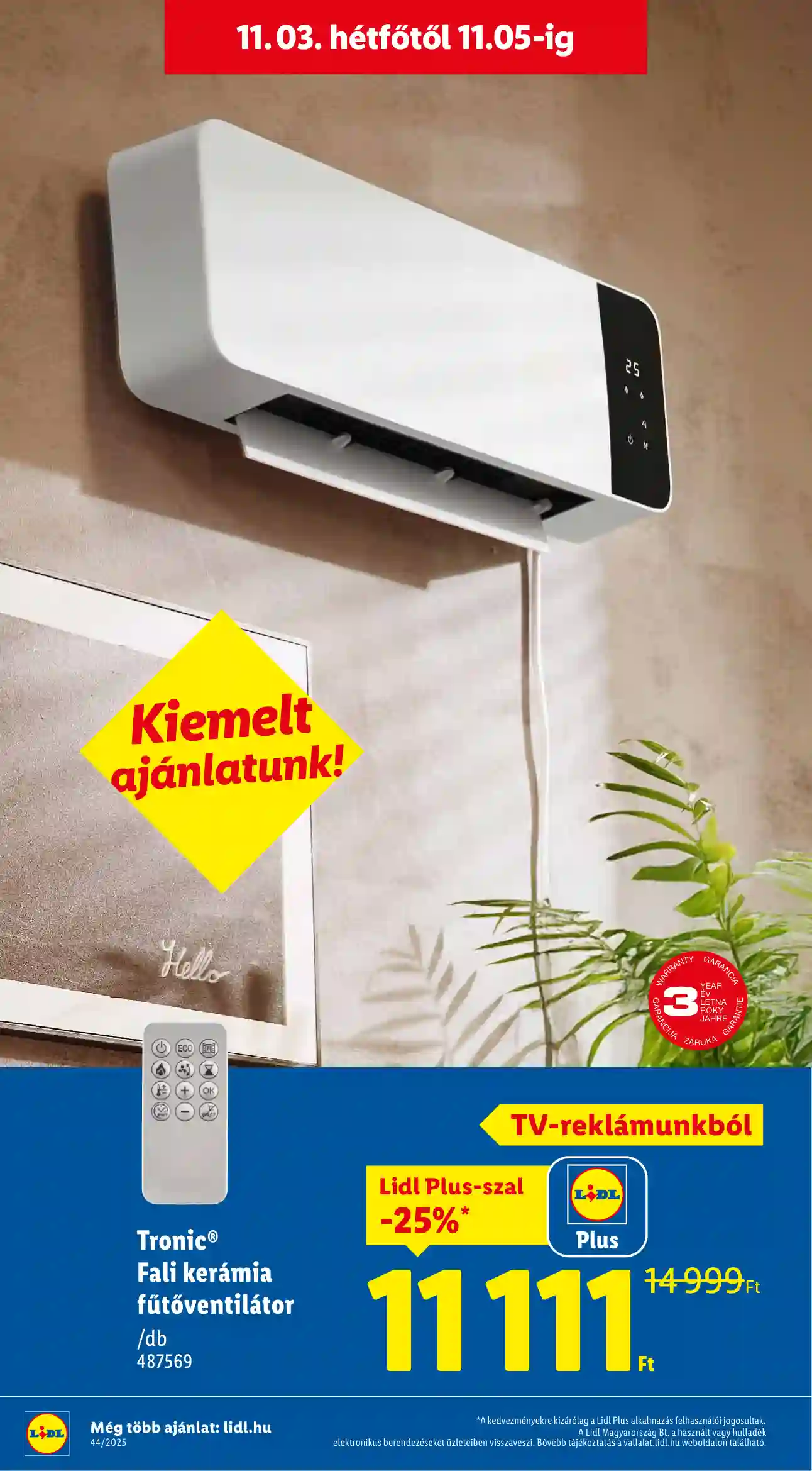 Lidl akciós újság 44. hét (Érvényes 10.30-tól) (26 oldal)