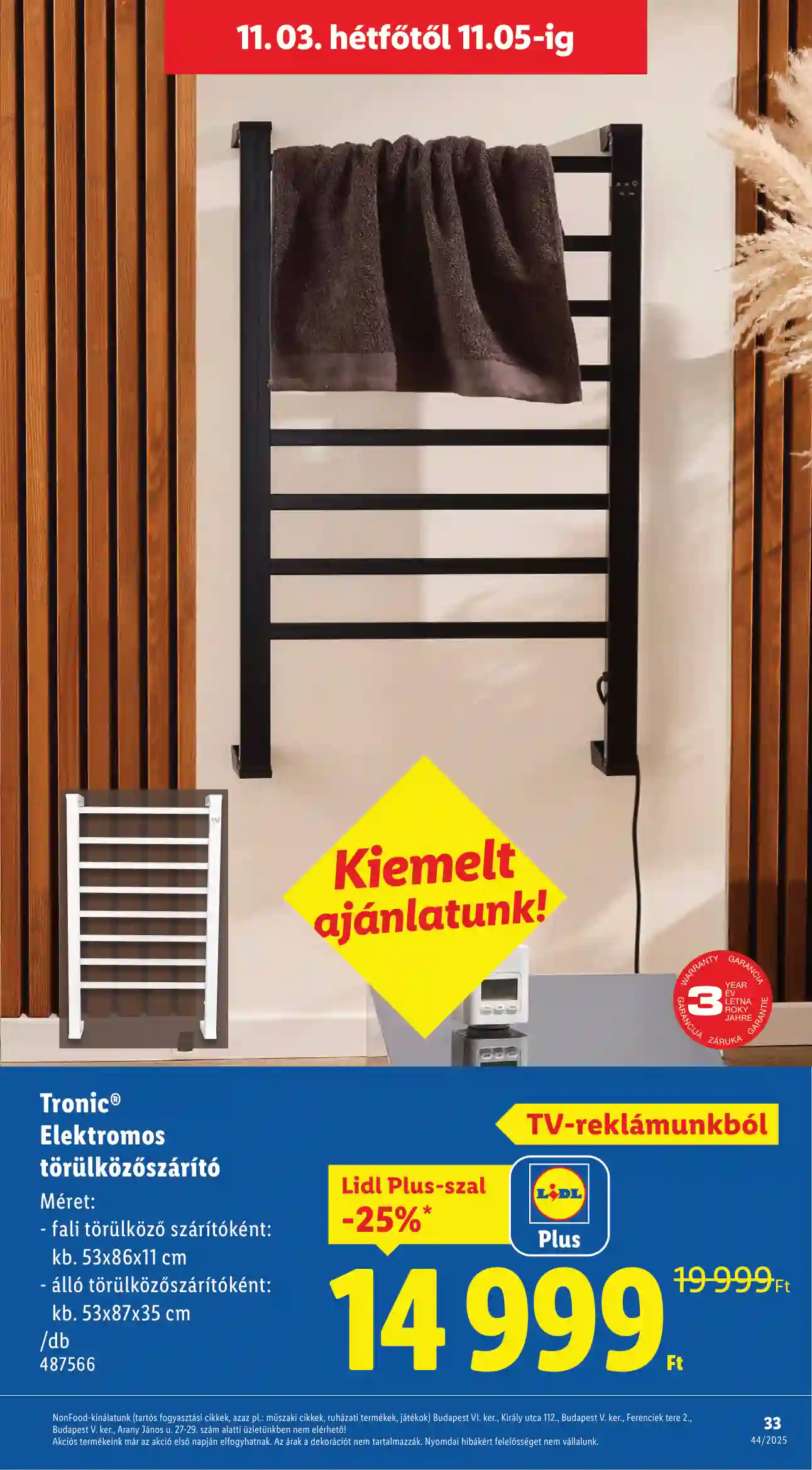Lidl akciós újság 44. hét (Érvényes 10.30-tól) (27 oldal)