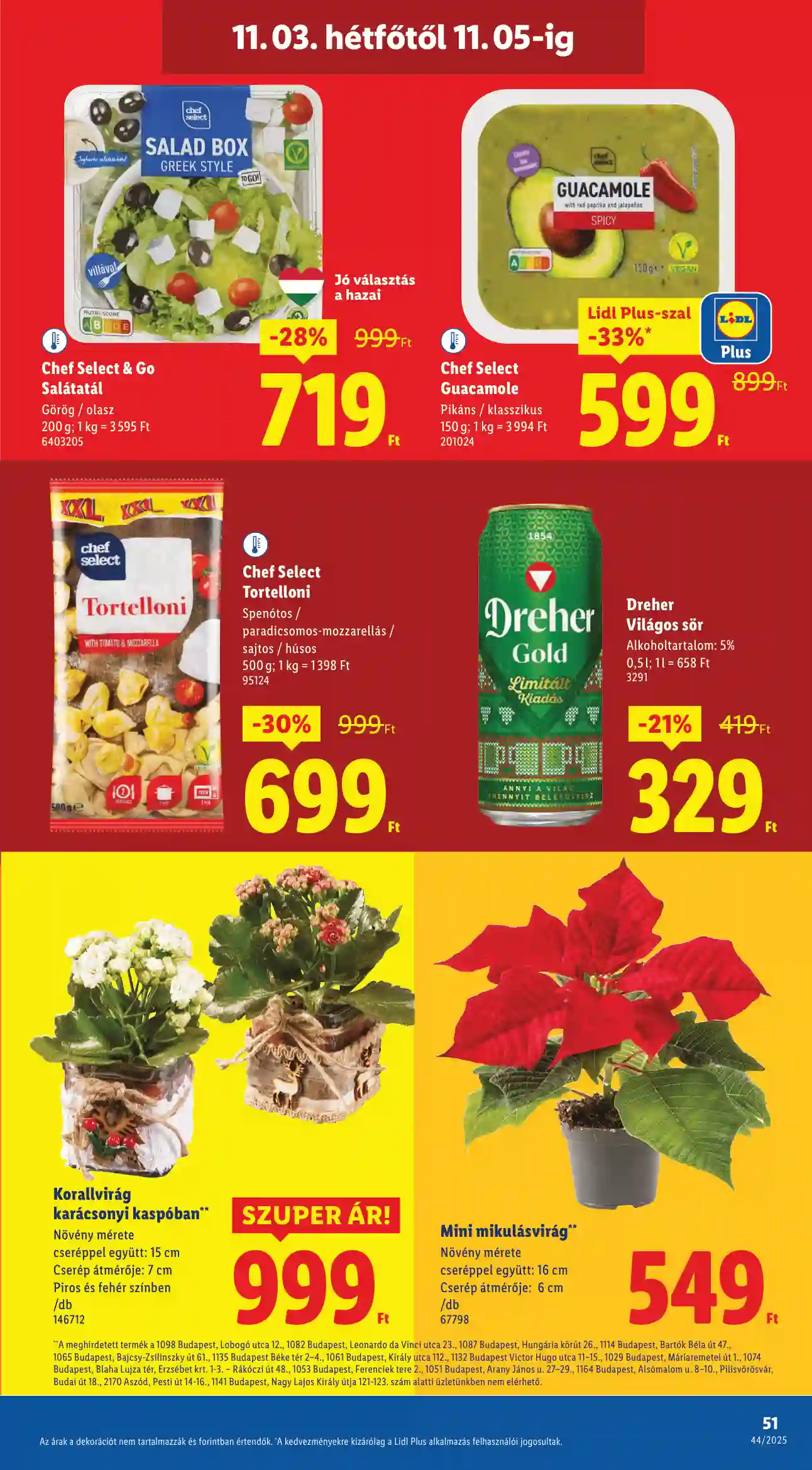 Lidl akciós újság 44. hét (Érvényes 10.30-tól) (47 oldal)