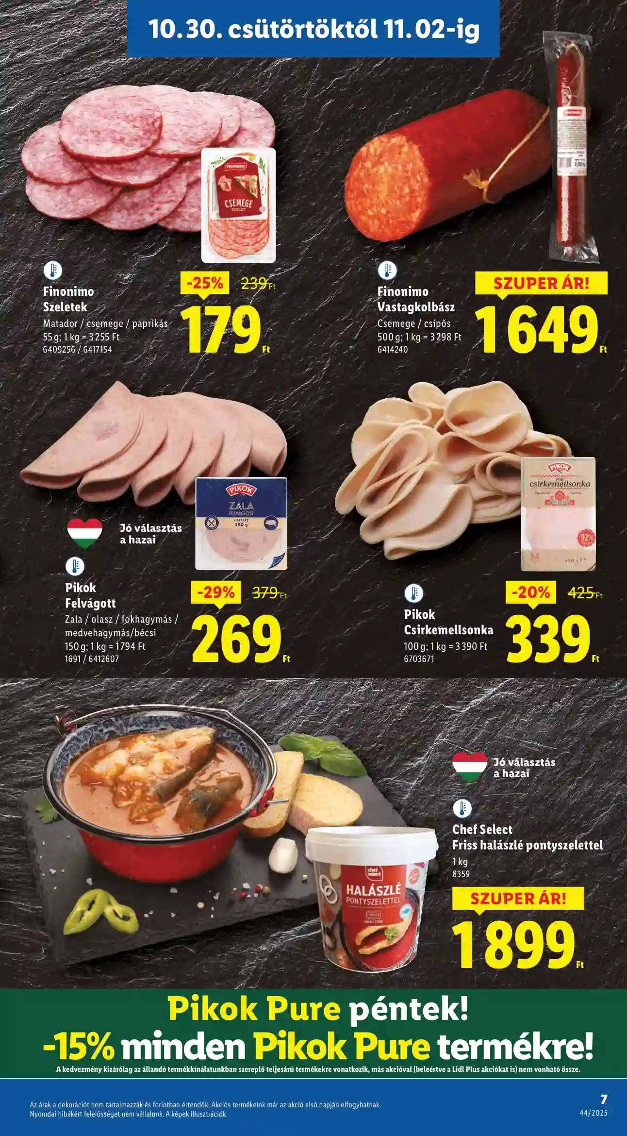 Lidl akciós újság 44. hét (Érvényes 10.30-tól) (57 oldal)