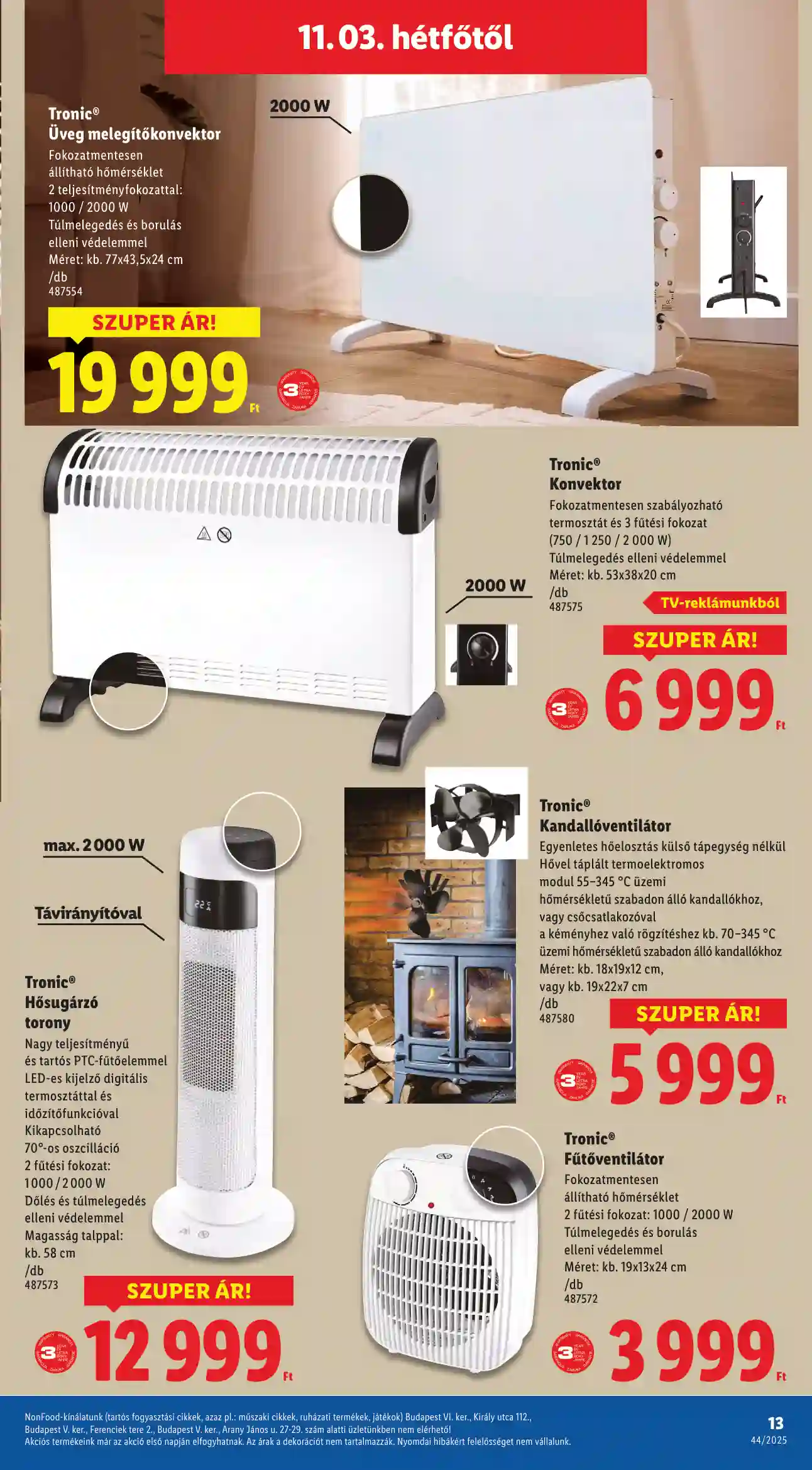 Lidl akciós újság 44. hét (Érvényes 10.30-tól) (5 oldal)