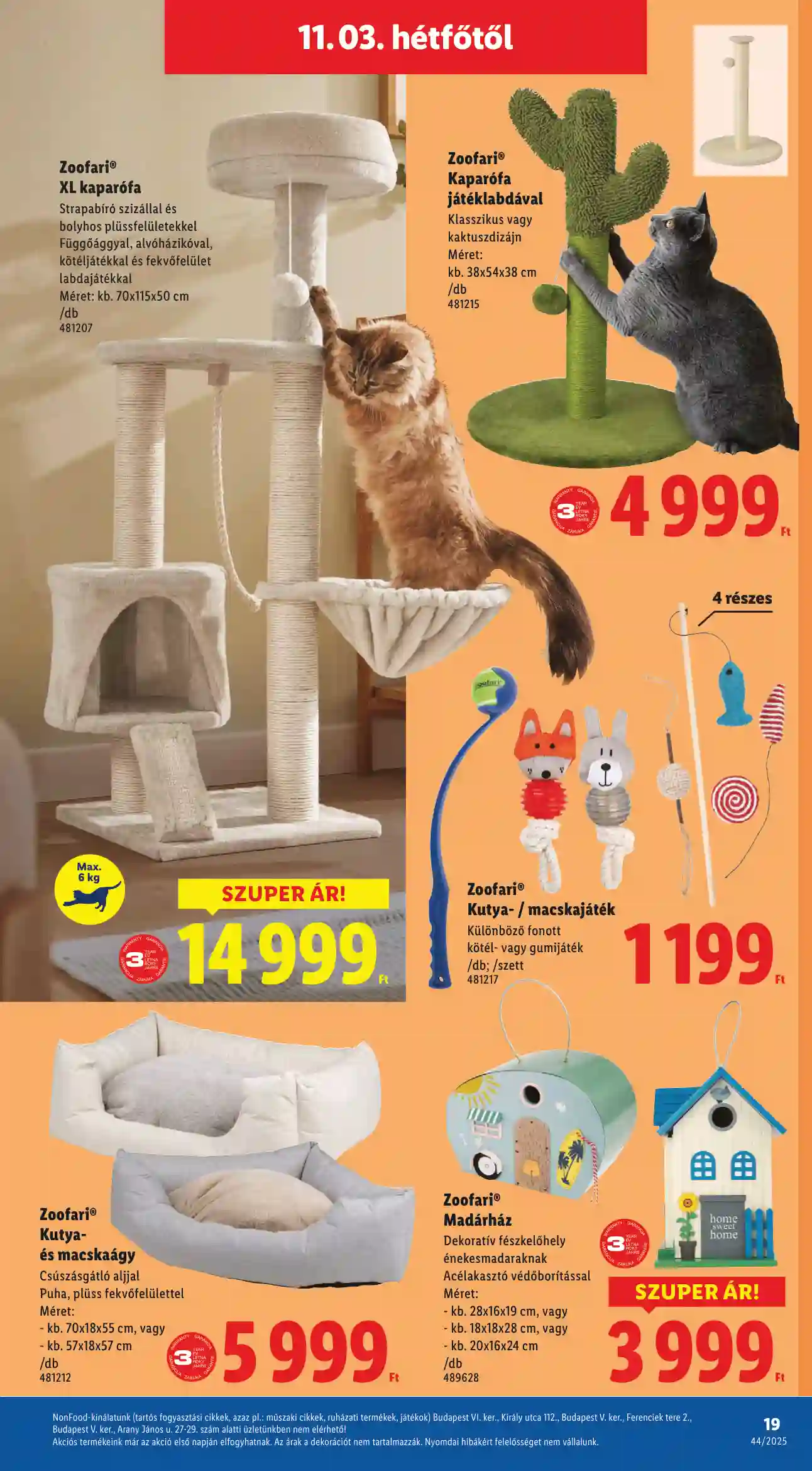 Lidl akciós újság 44. hét (Érvényes 10.30-tól) (11 oldal)