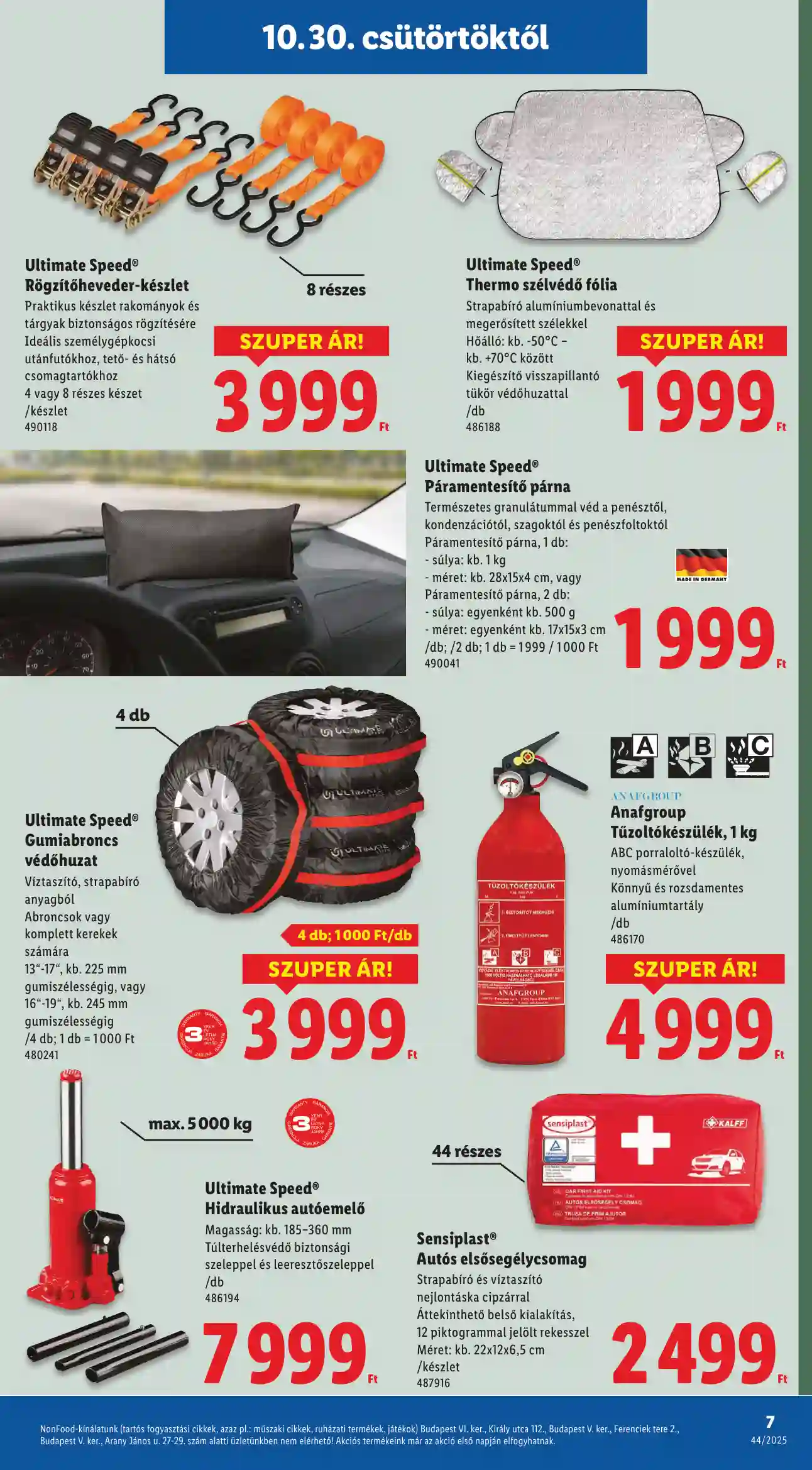 Lidl akciós újság 44. hét (Érvényes 10.30-tól) (17 oldal)