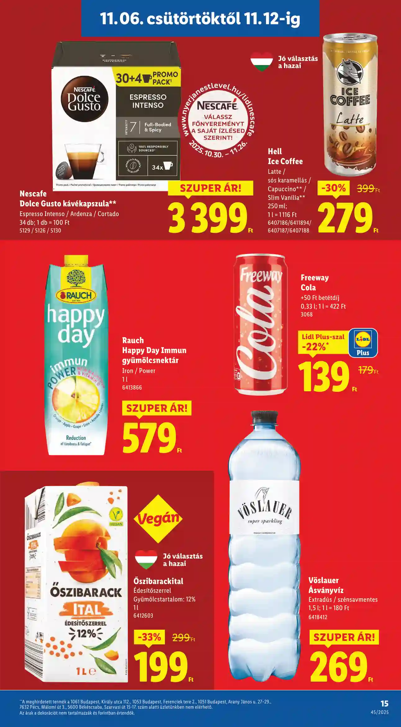 Lidl akciós újság 45. hét (Érvényes 11.06-tól) (7 oldal)