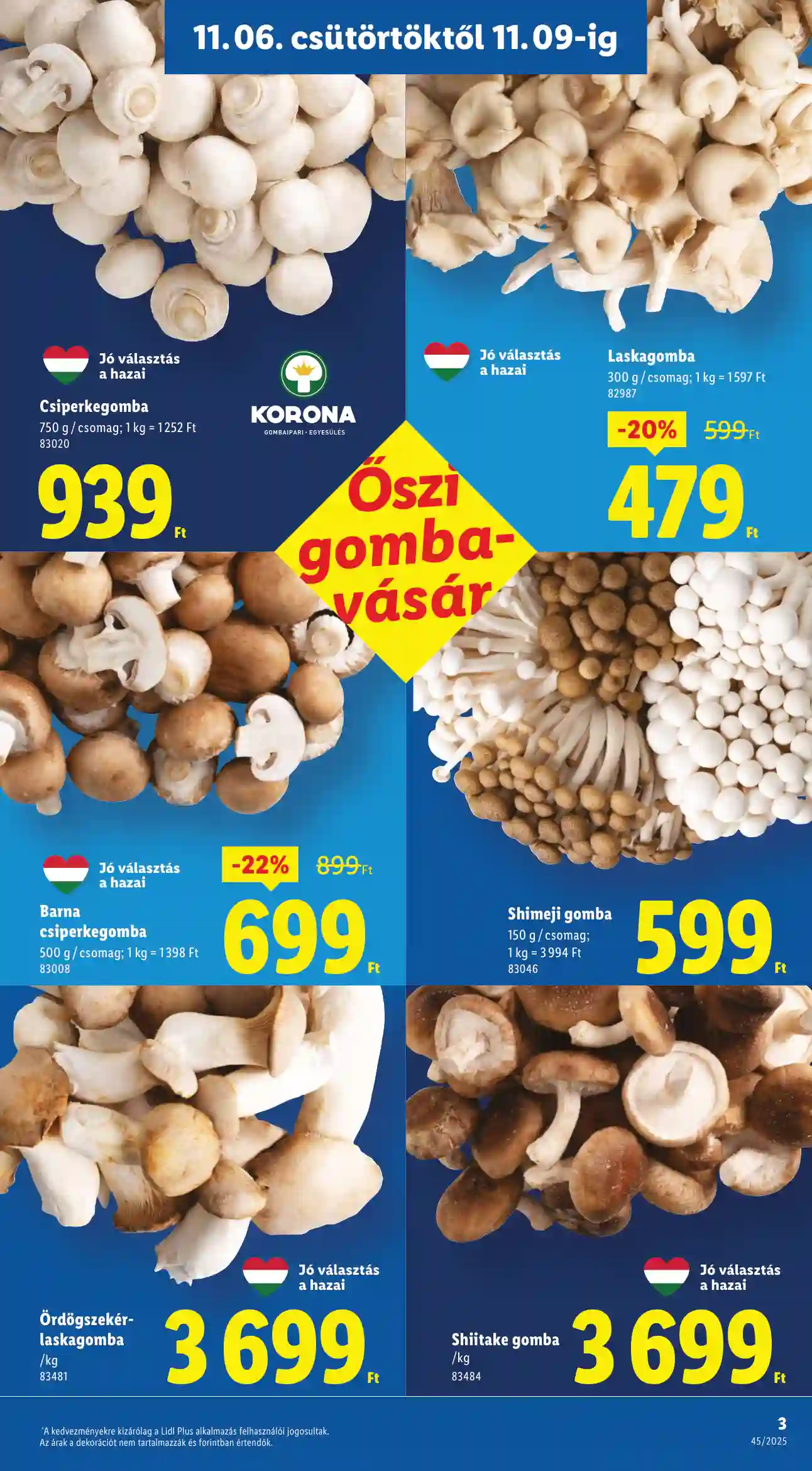 Lidl akciós újság 45. hét (Érvényes 11.06-tól) (13 oldal)