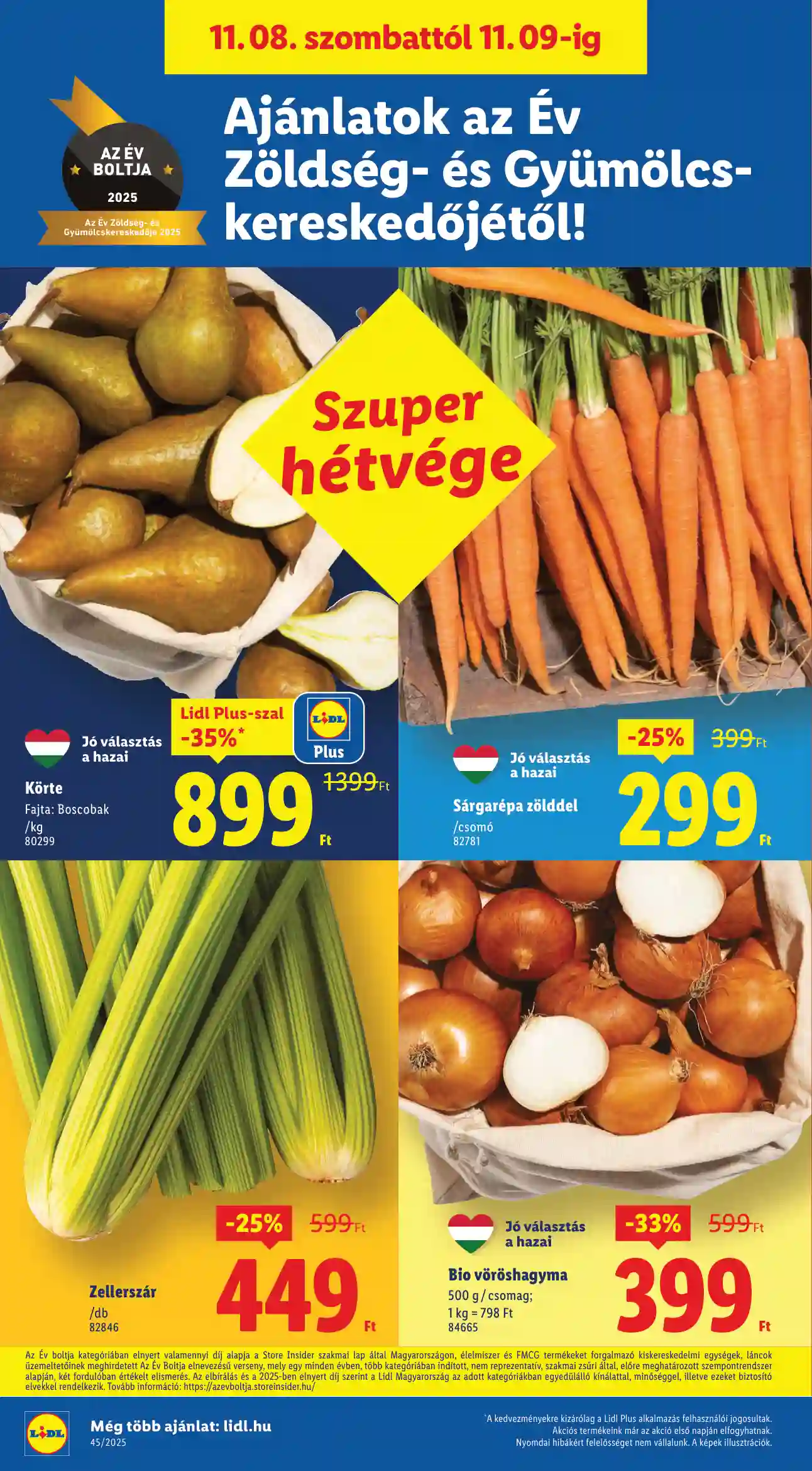 Lidl akciós újság 45. hét (Érvényes 11.06-tól) (15 oldal)