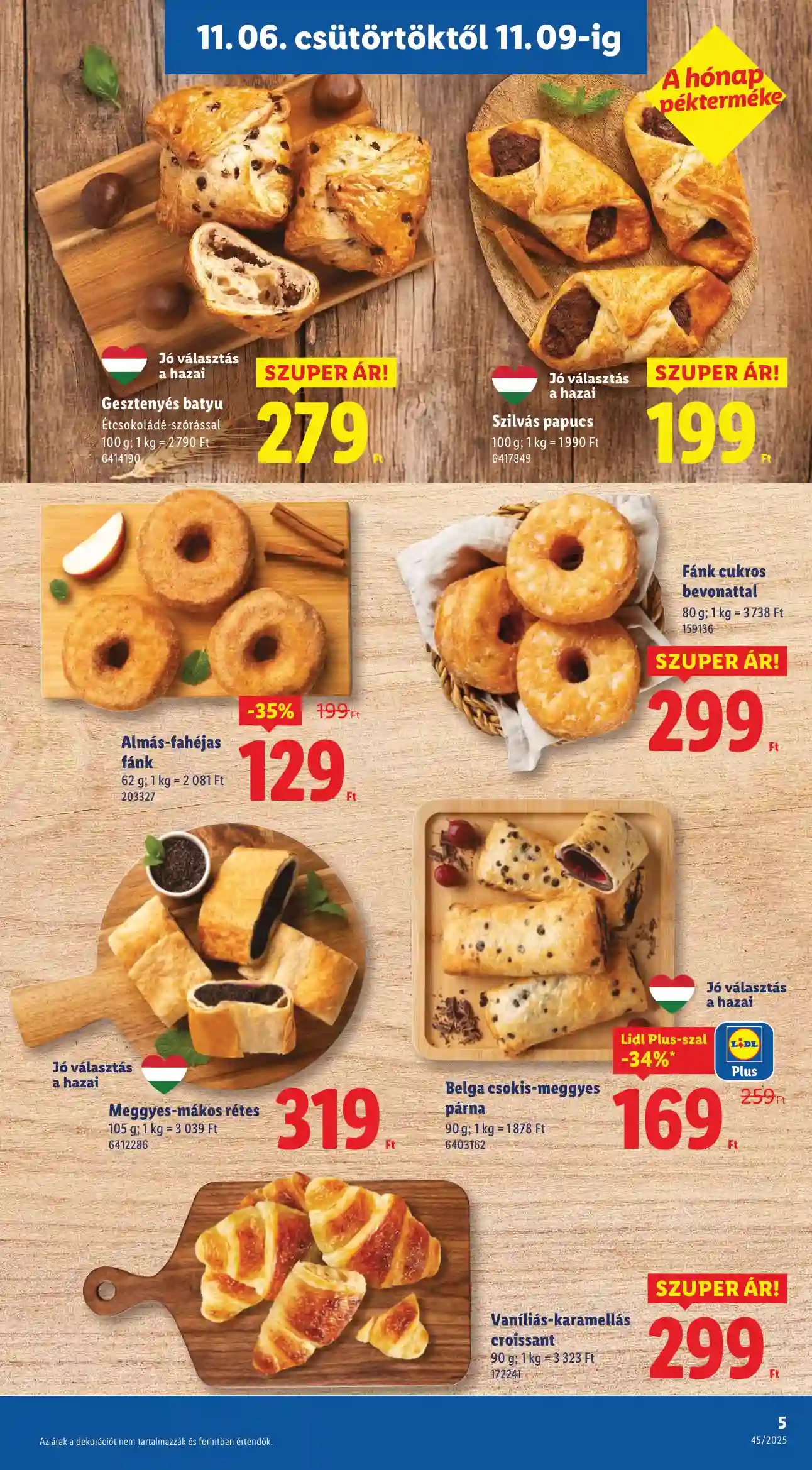 Lidl akciós újság 45. hét (Érvényes 11.06-tól) (35 oldal)