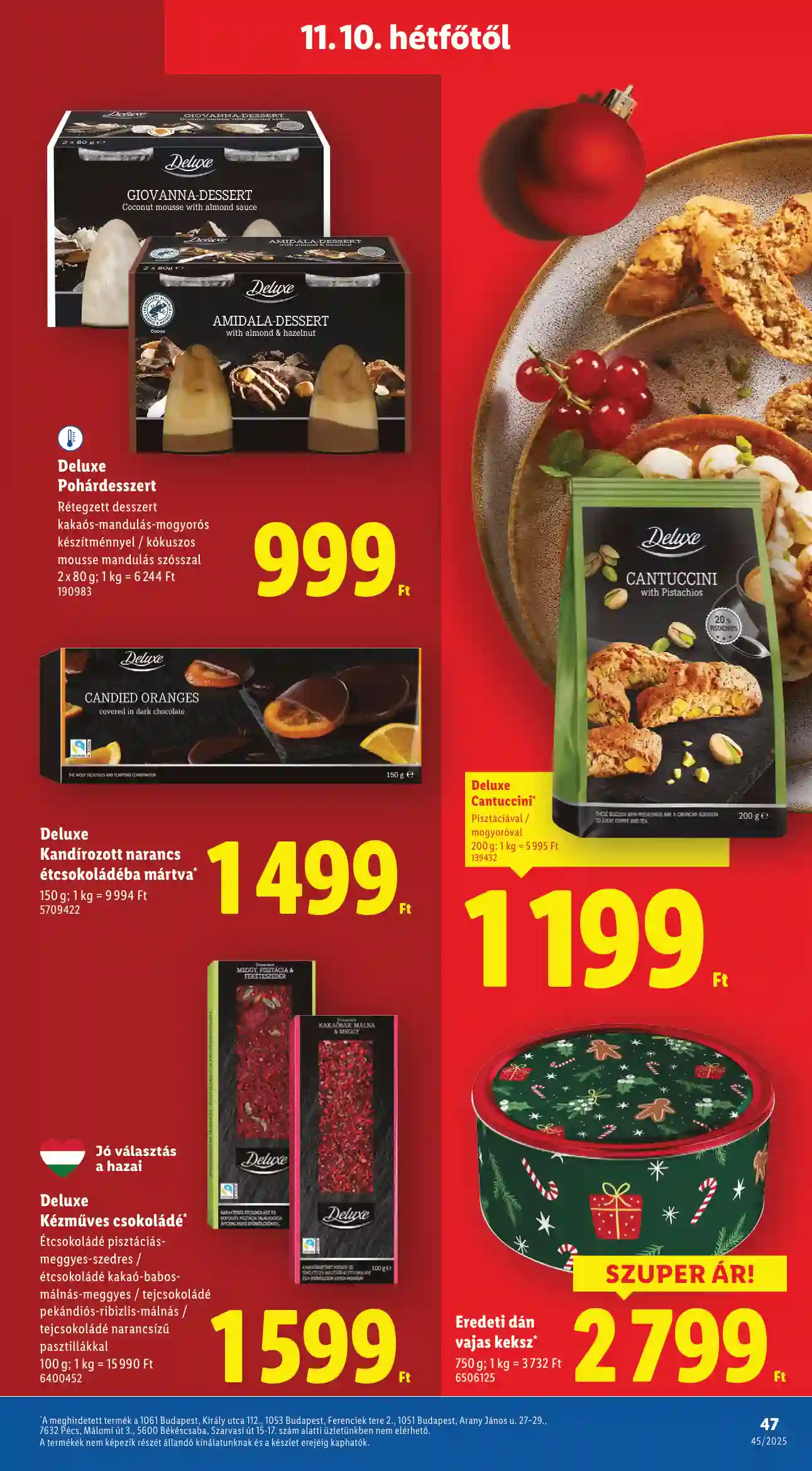 Lidl akciós újság 45. hét (Érvényes 11.06-tól) (42 oldal)