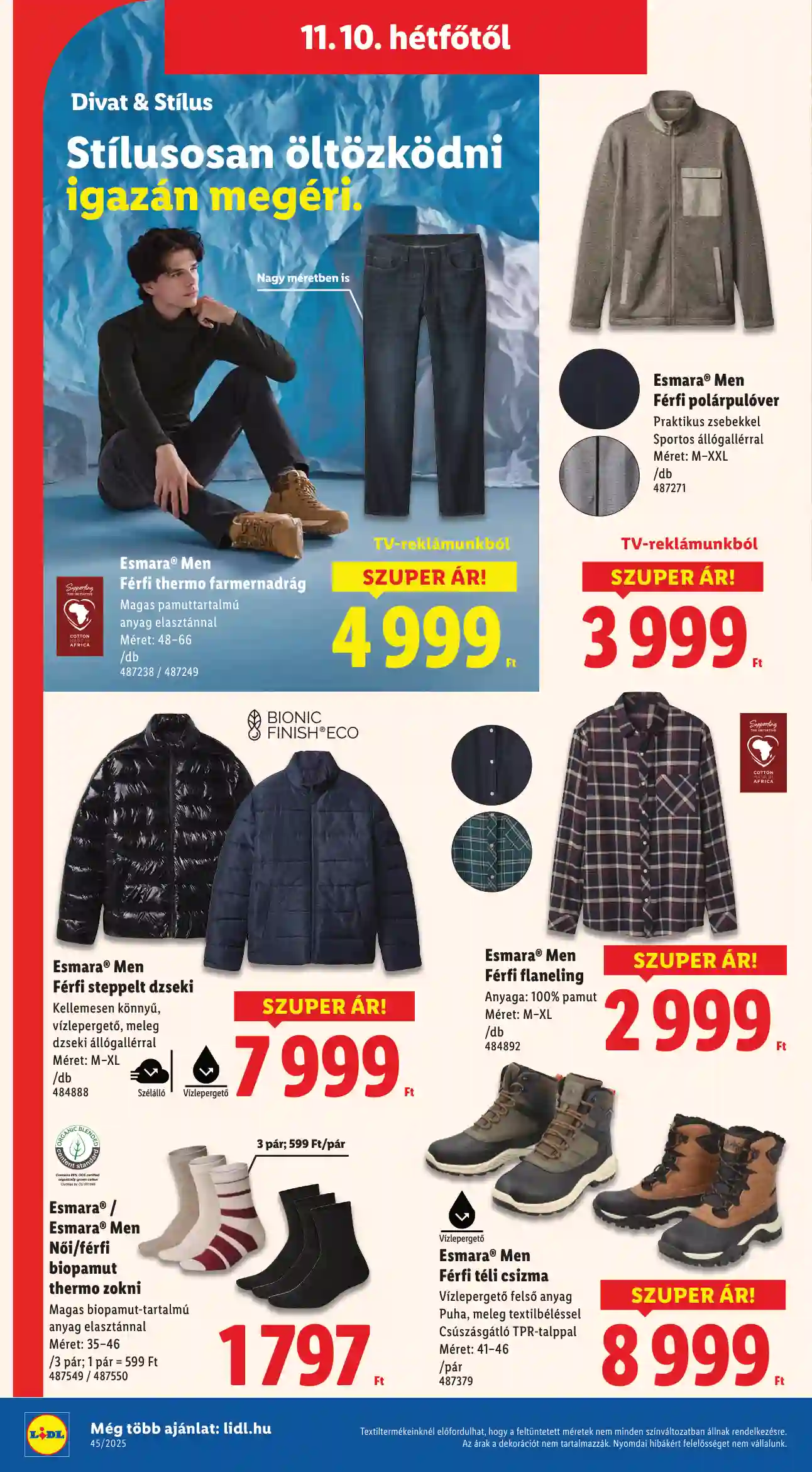 Lidl akciós újság 45. hét (Érvényes 11.08-től) (12 oldal)