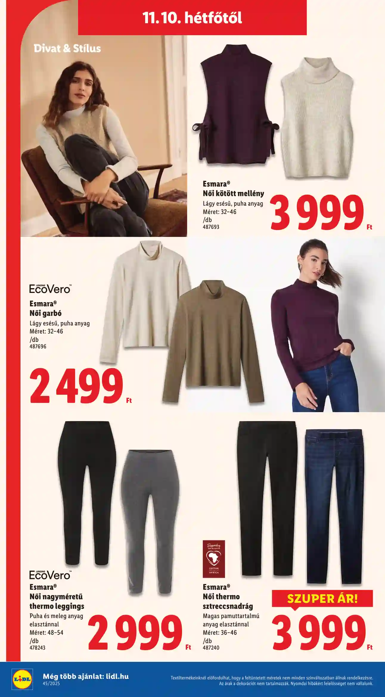 Lidl akciós újság 45. hét (Érvényes 11.08-től) (16 oldal)
