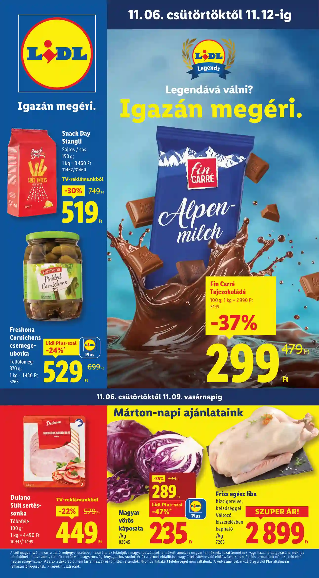 LIDL Érvényes 11.06-tól 45.hét
