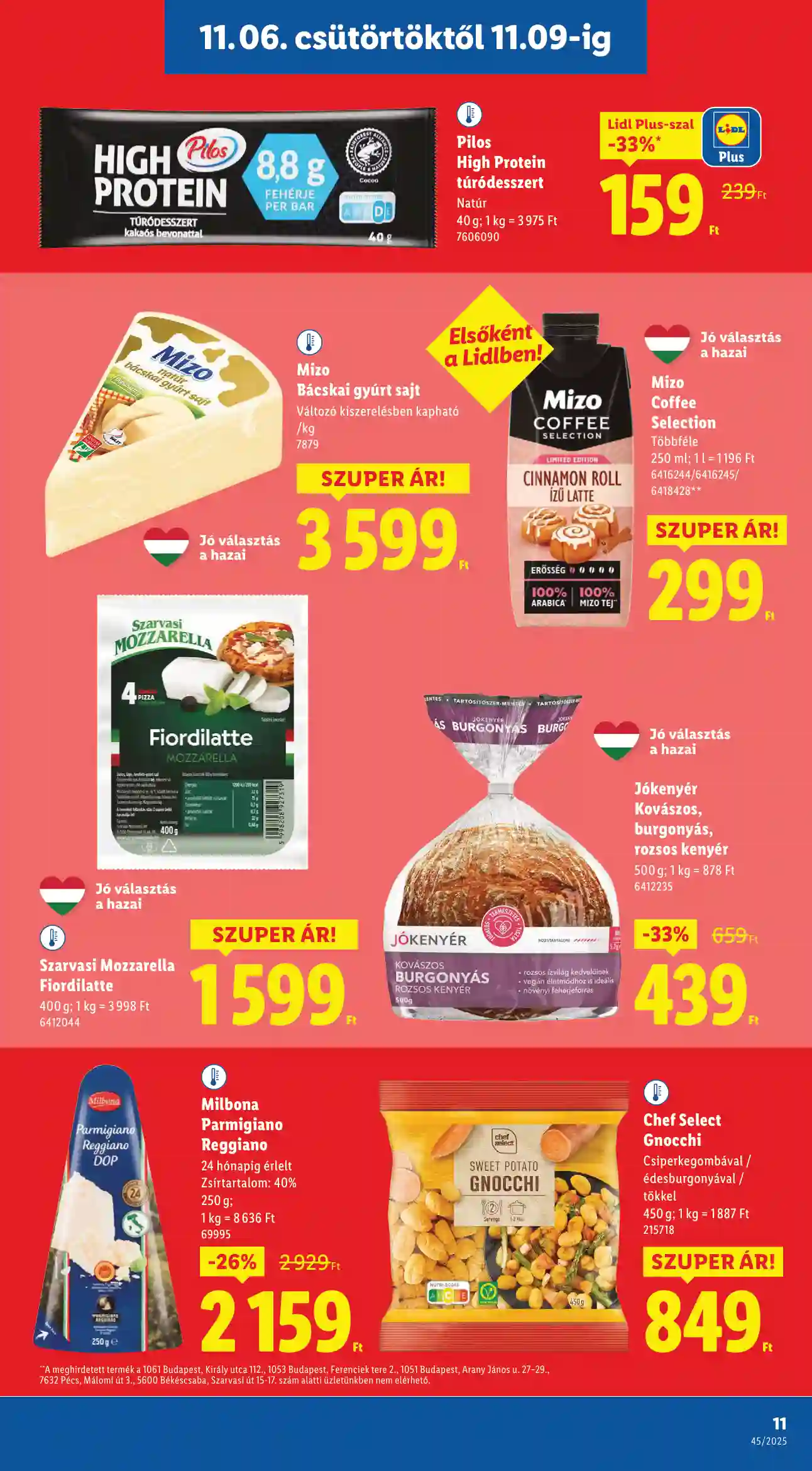 Lidl akciós újság 45. hét (Érvényes 11.06-tól) (3 oldal)
