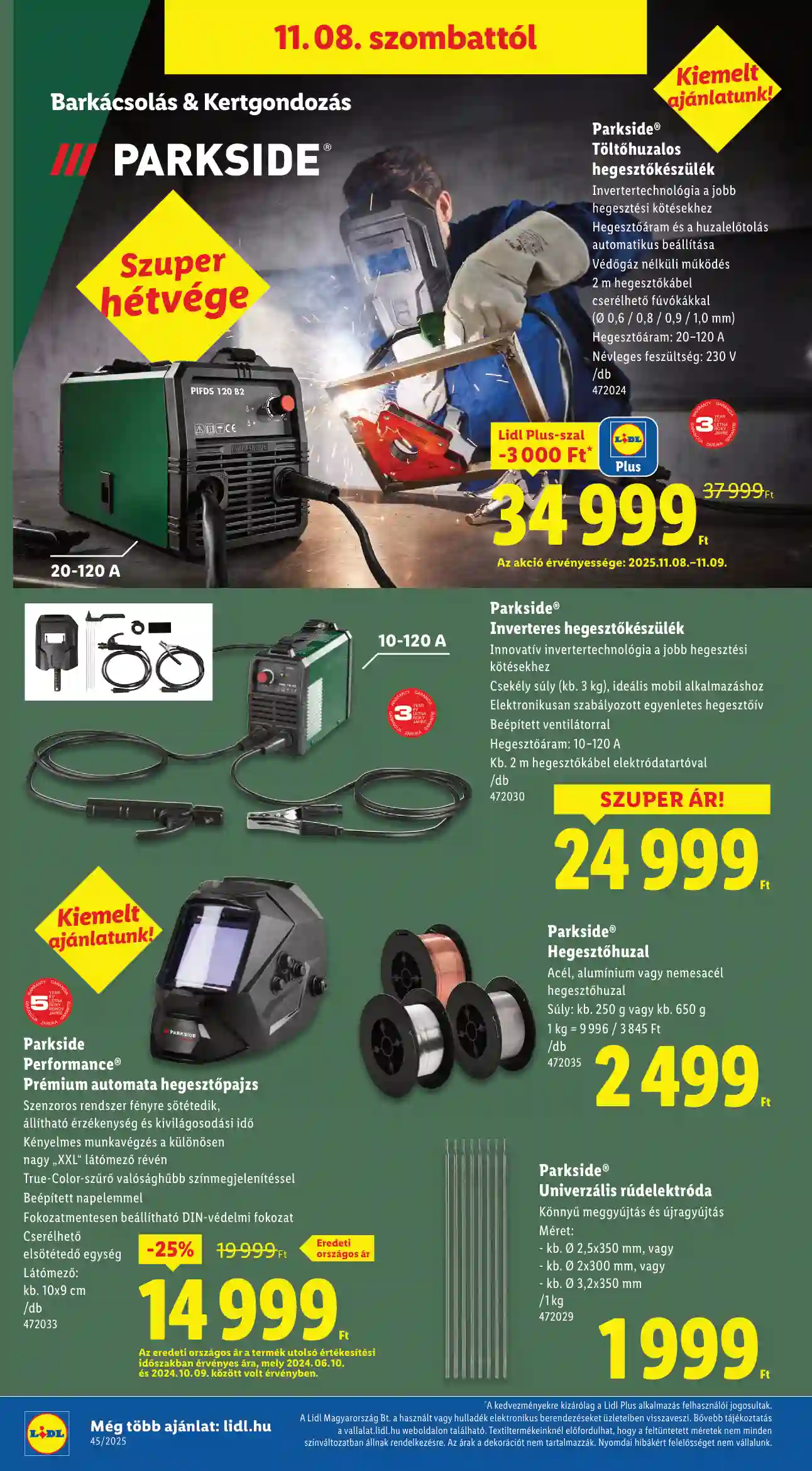 Lidl akciós újság 45. hét (Érvényes 11.06-tól) (17 oldal)