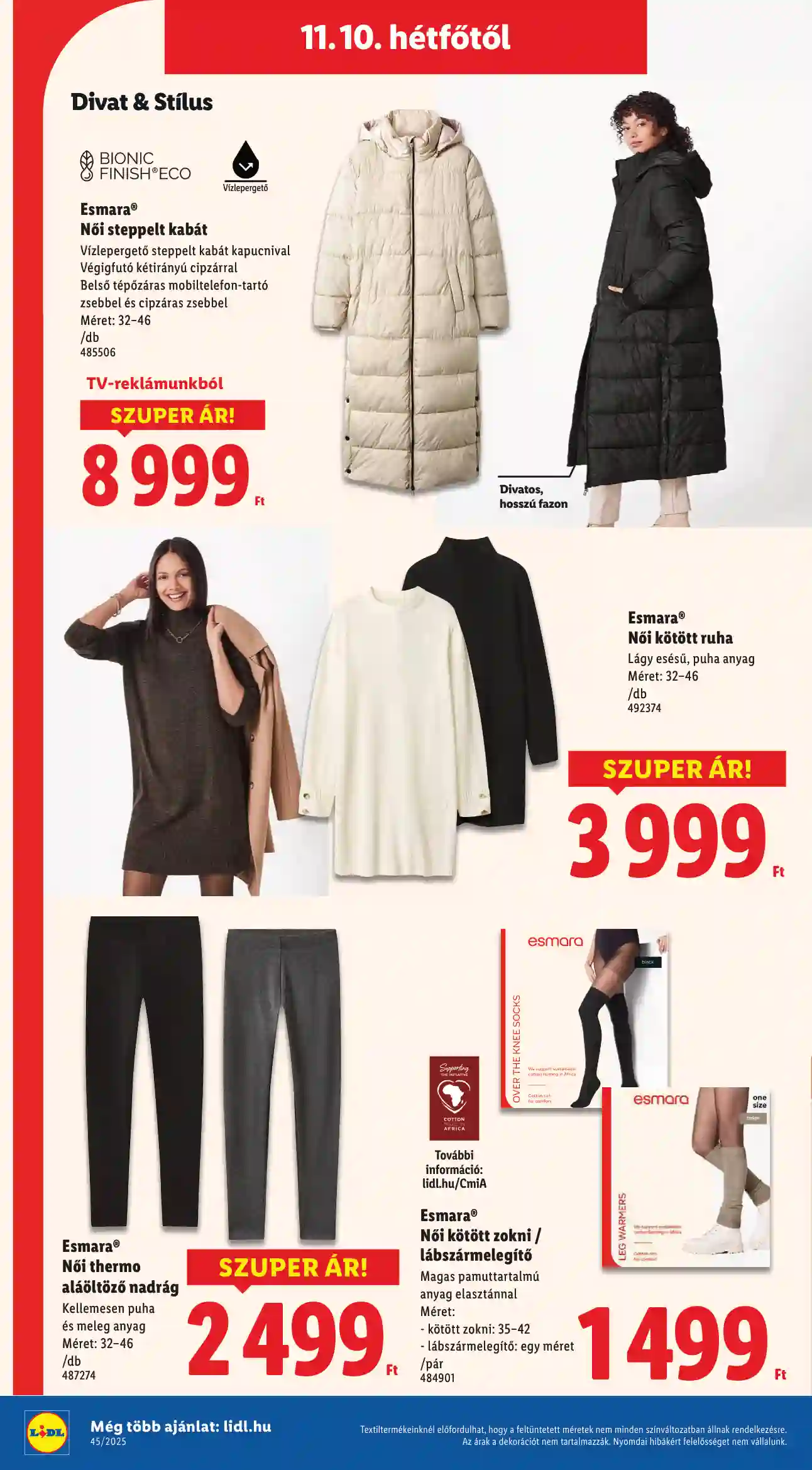 Lidl akciós újság 45. hét (Érvényes 11.06-tól) (23 oldal)