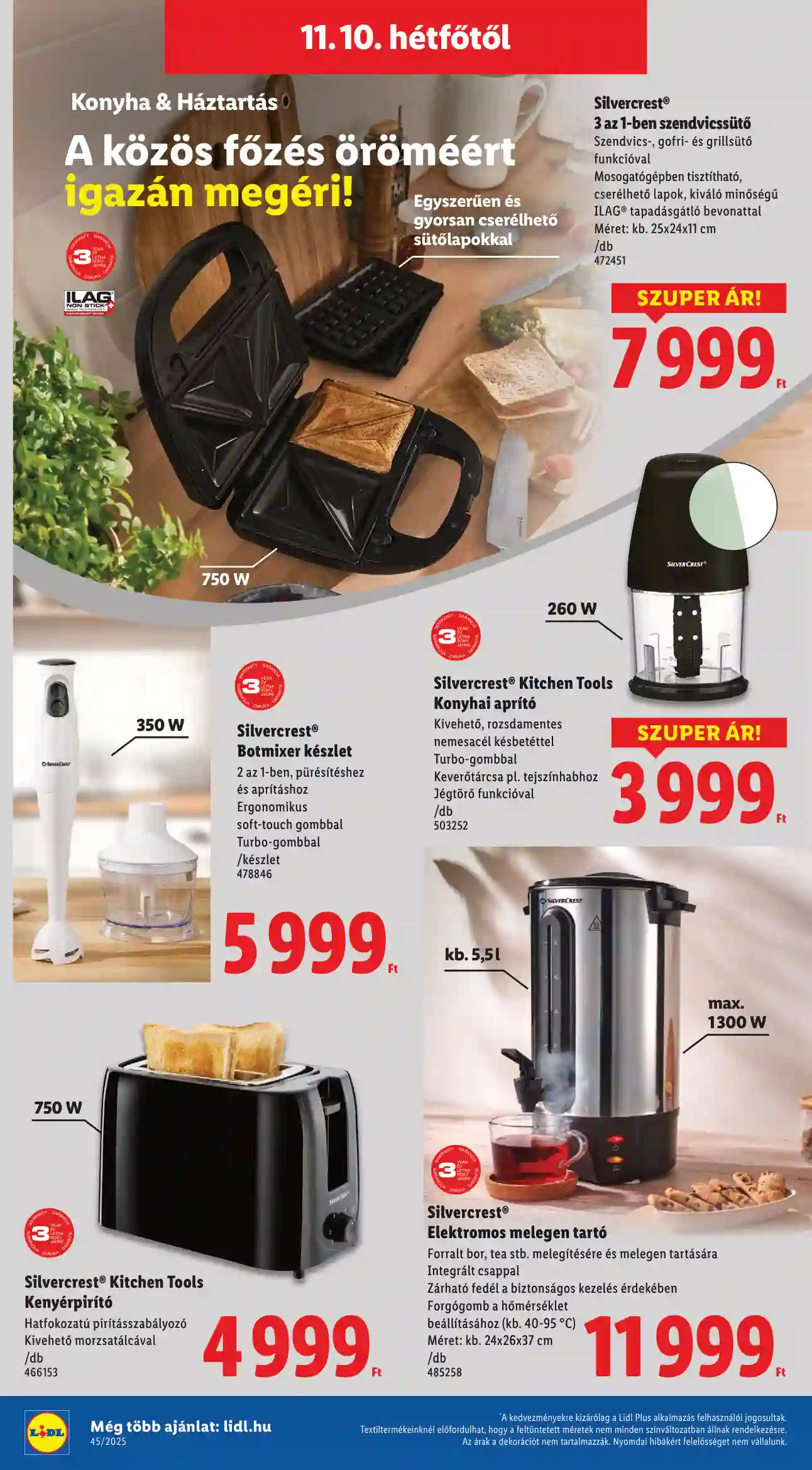 Lidl akciós újság 45. hét (Érvényes 11.06-tól) (30 oldal)