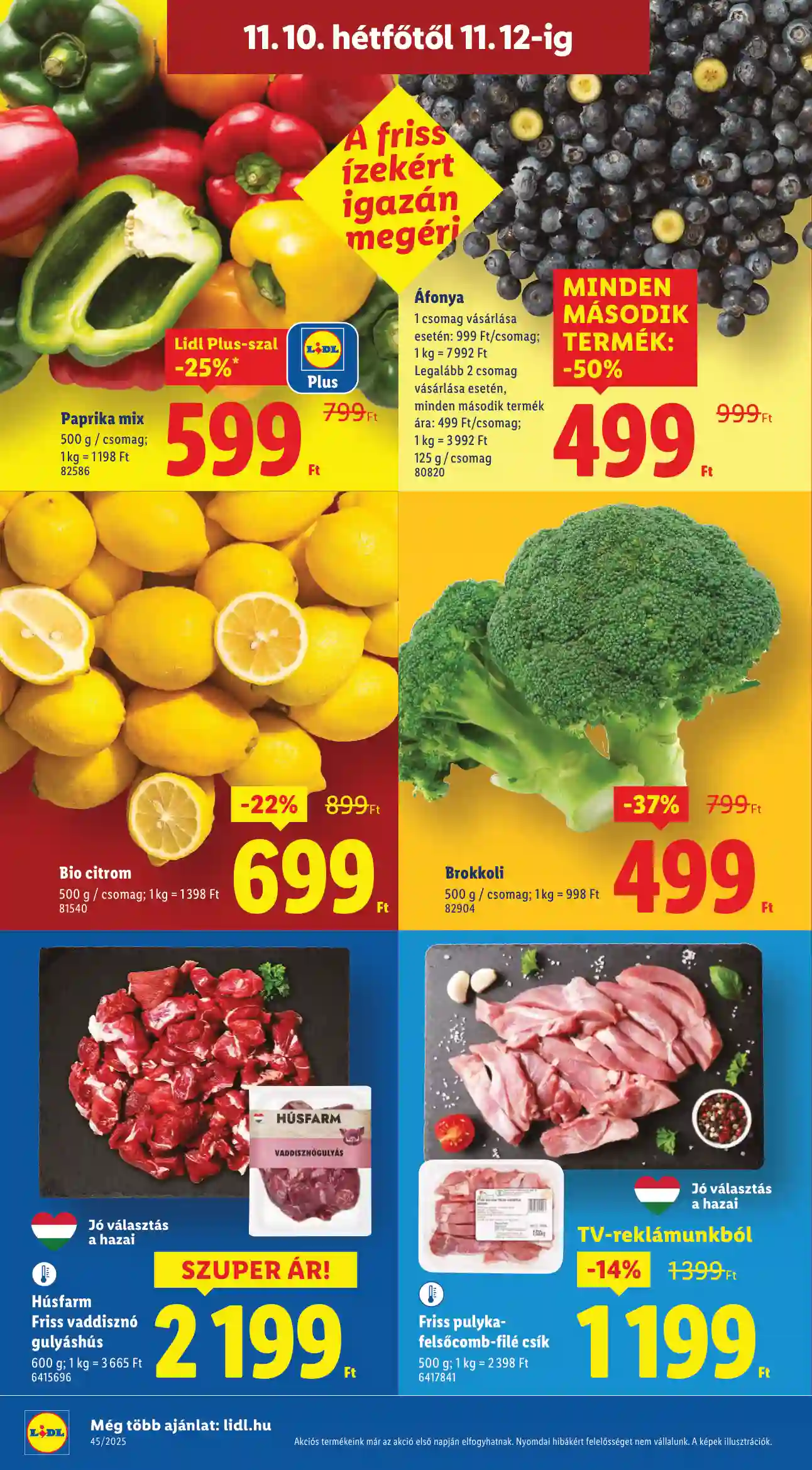 Lidl akciós újság 45. hét (Érvényes 11.06-tól) (32 oldal)