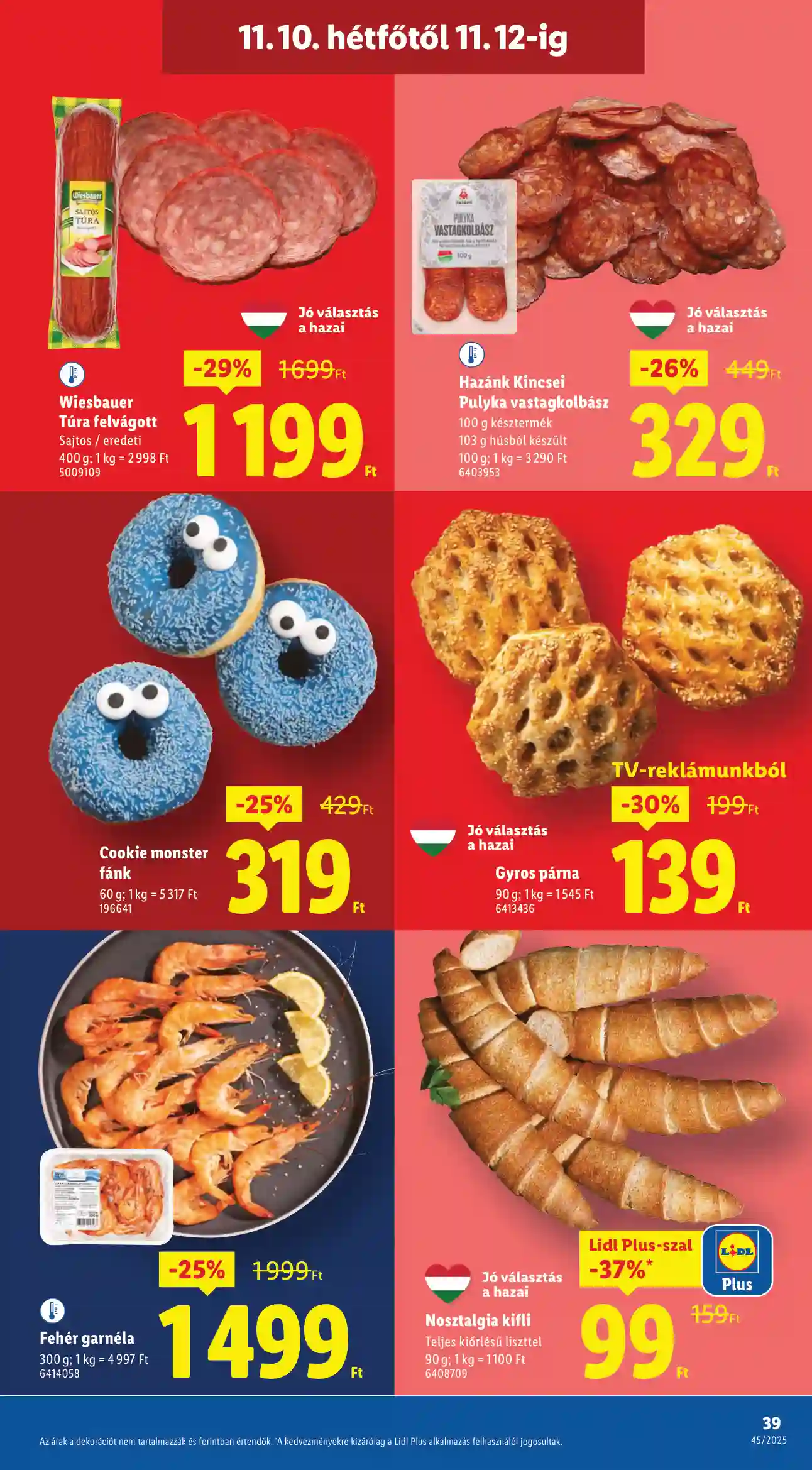 Lidl akciós újság 45. hét (Érvényes 11.06-tól) (33 oldal)
