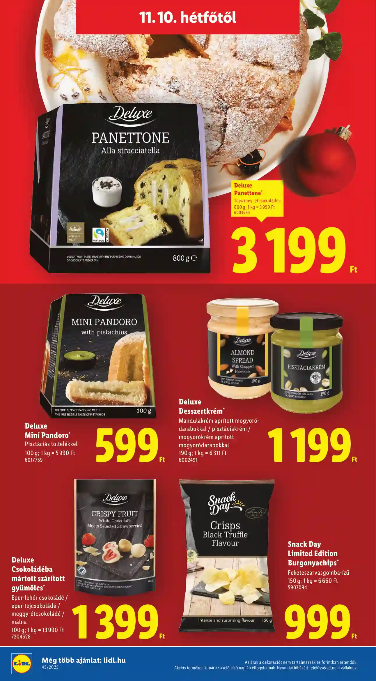 Lidl akciós újság 45. hét (Érvényes 11.06-tól) (43 oldal)