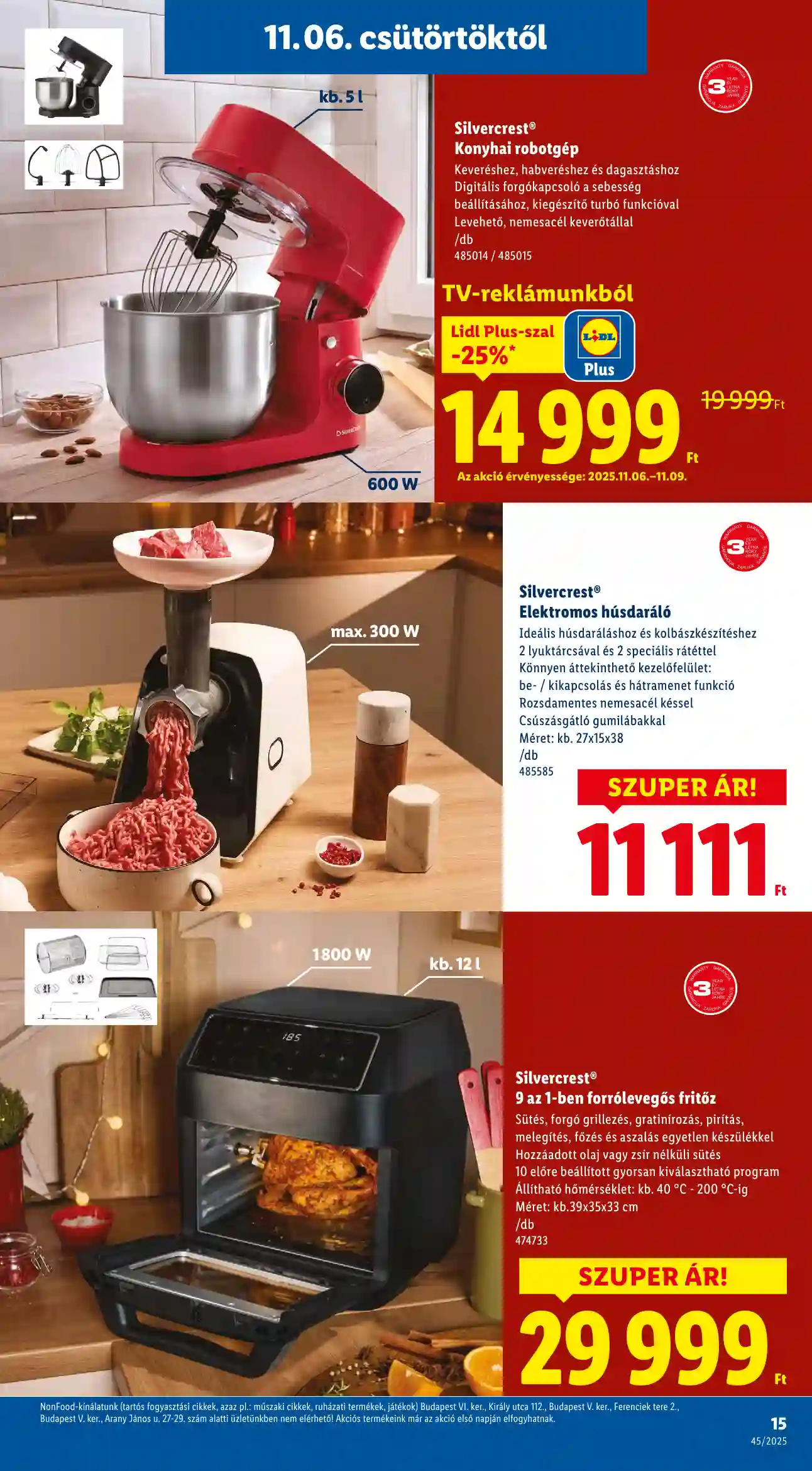 Lidl akciós újság 45. hét (Érvényes 11.06-tól) (7 oldal)
