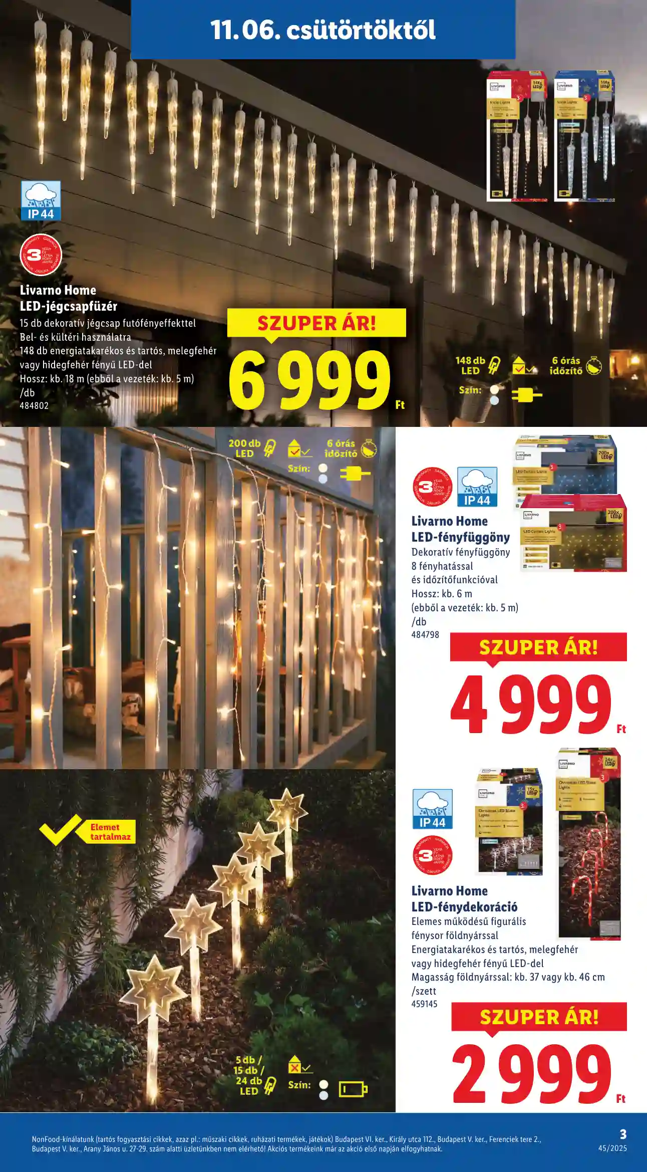 Lidl akciós újság 45. hét (Érvényes 11.06-tól) (13 oldal)