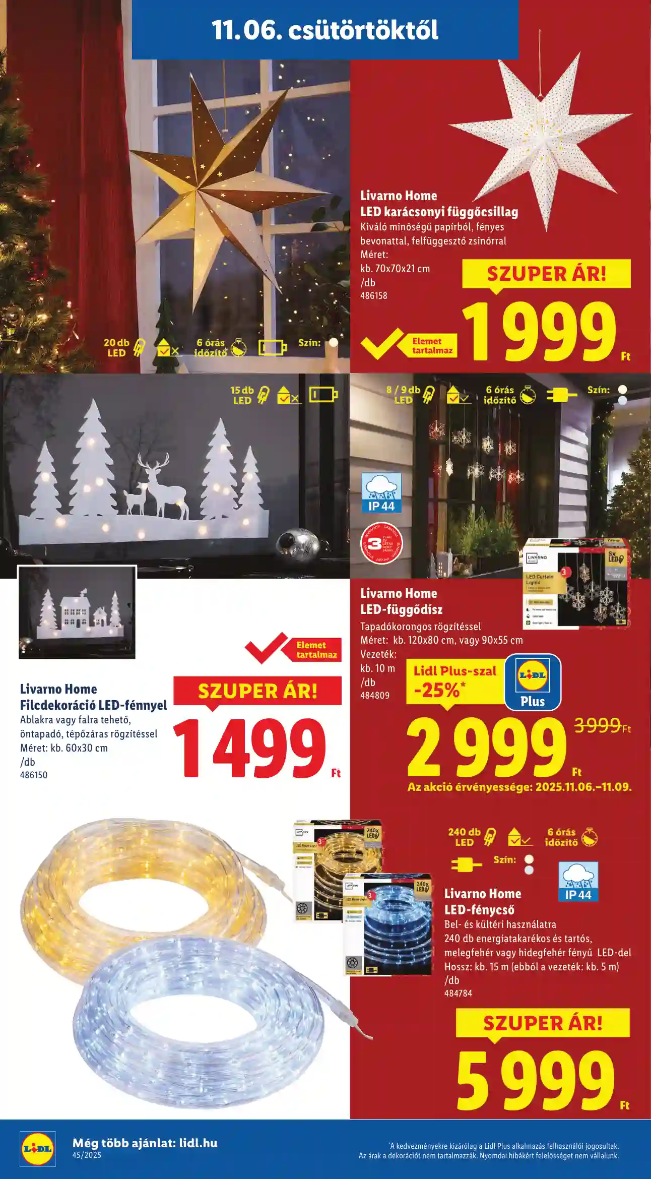 Lidl akciós újság 45. hét (Érvényes 11.06-tól) (14 oldal)
