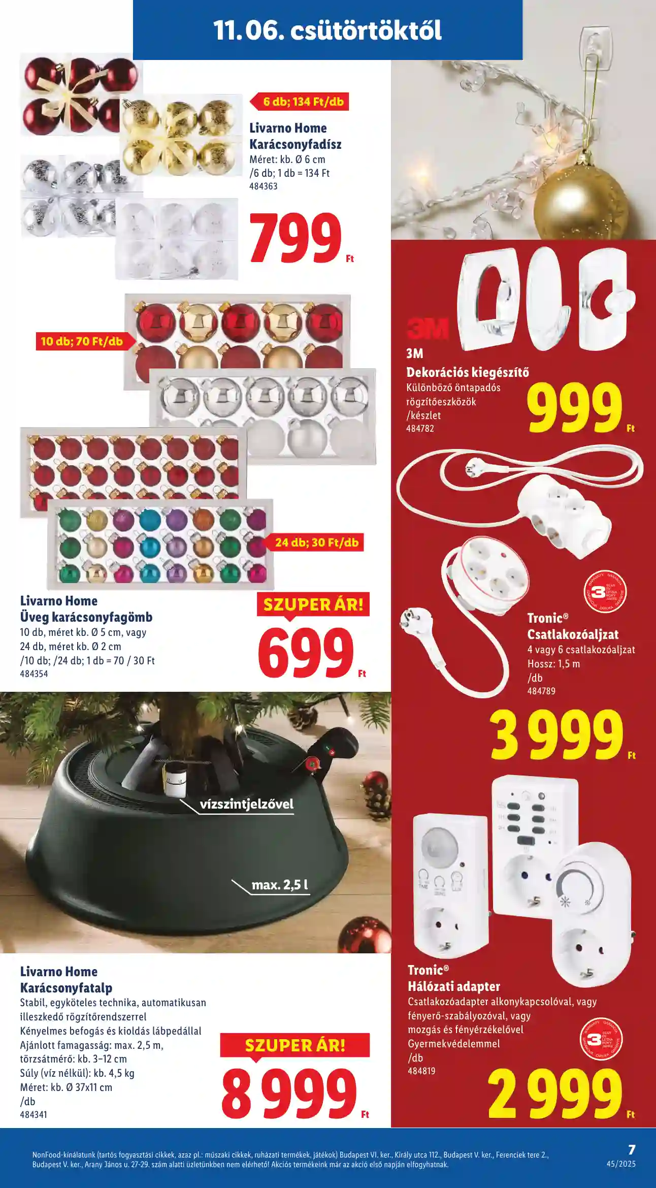 Lidl akciós újság 45. hét (Érvényes 11.06-tól) (17 oldal)
