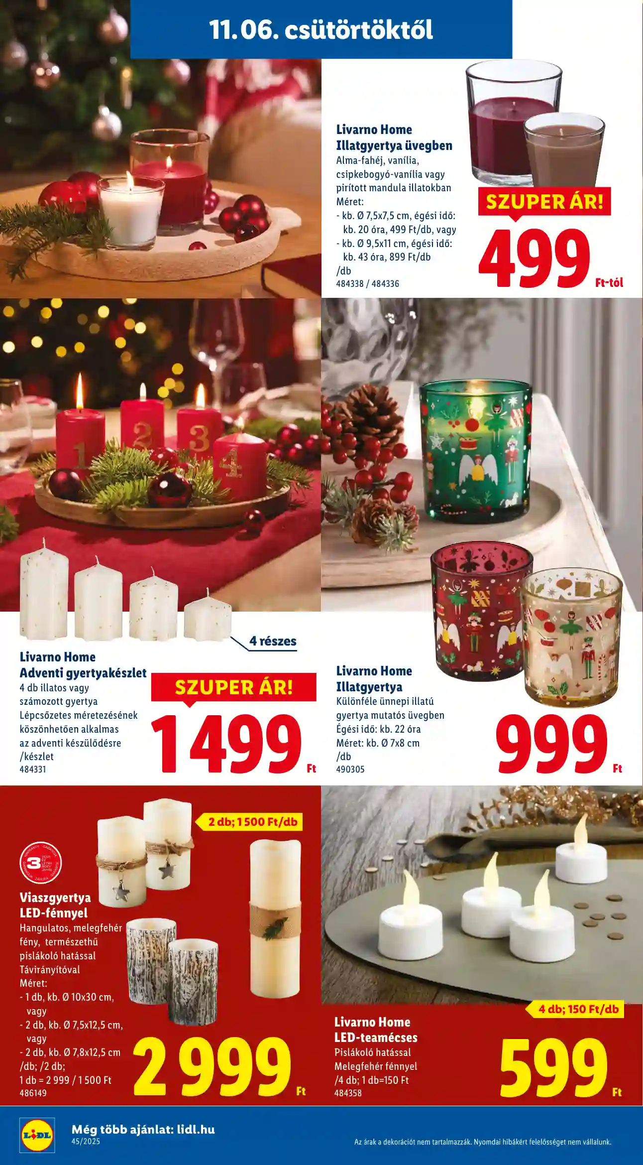 Lidl akciós újság 45. hét (Érvényes 11.06-tól) (20 oldal)