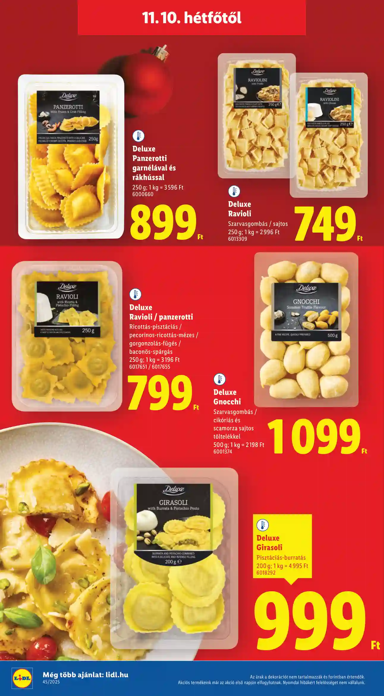 Lidl akciós újság 45. hét (Érvényes 11.10-től) (16 oldal)