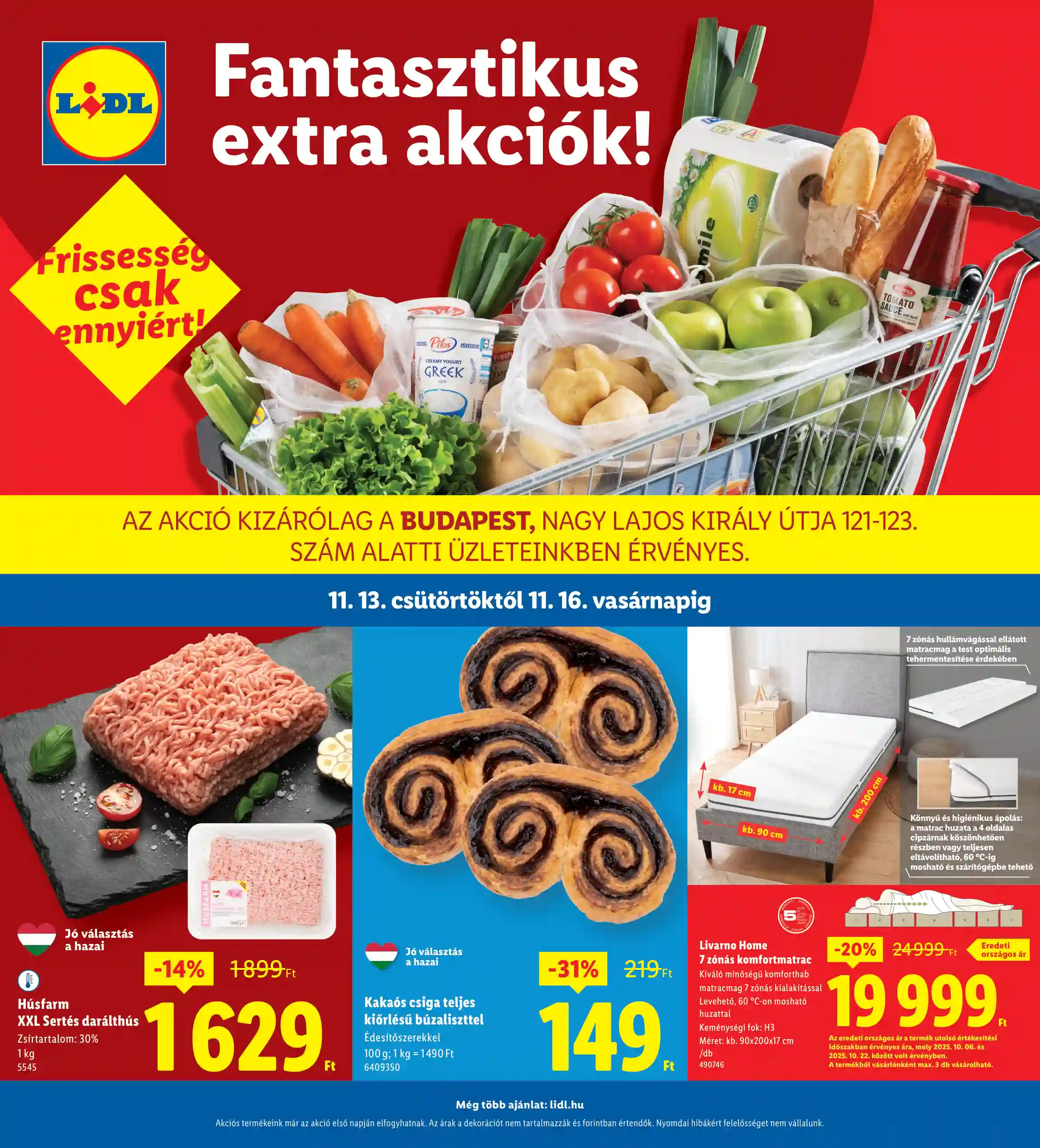 LIDL Regionális akciók 46.hét