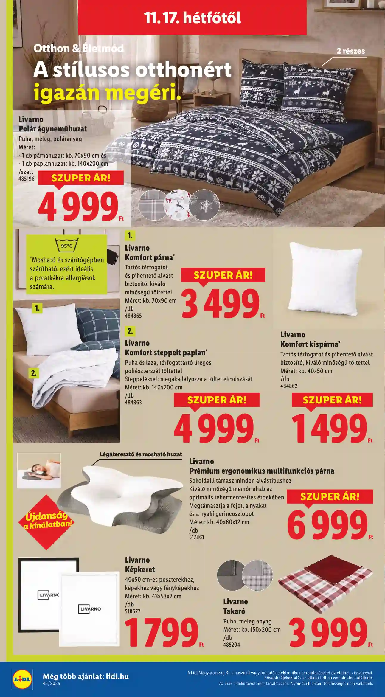 Lidl akciós újság 46. hét (Érvényes 11.15-től) (12 oldal)