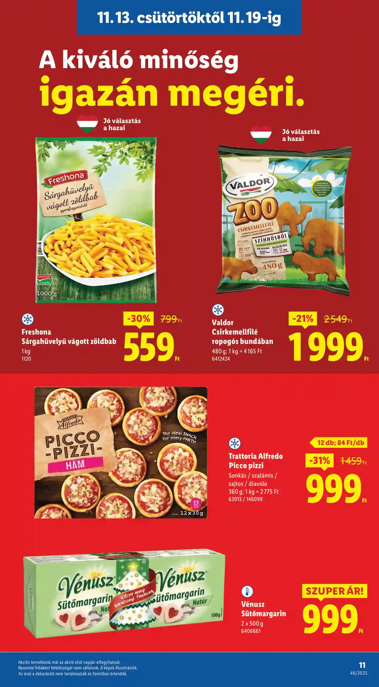 Lidl akciós újság 46. hét (Érvényes 11.13-től) (3 oldal)