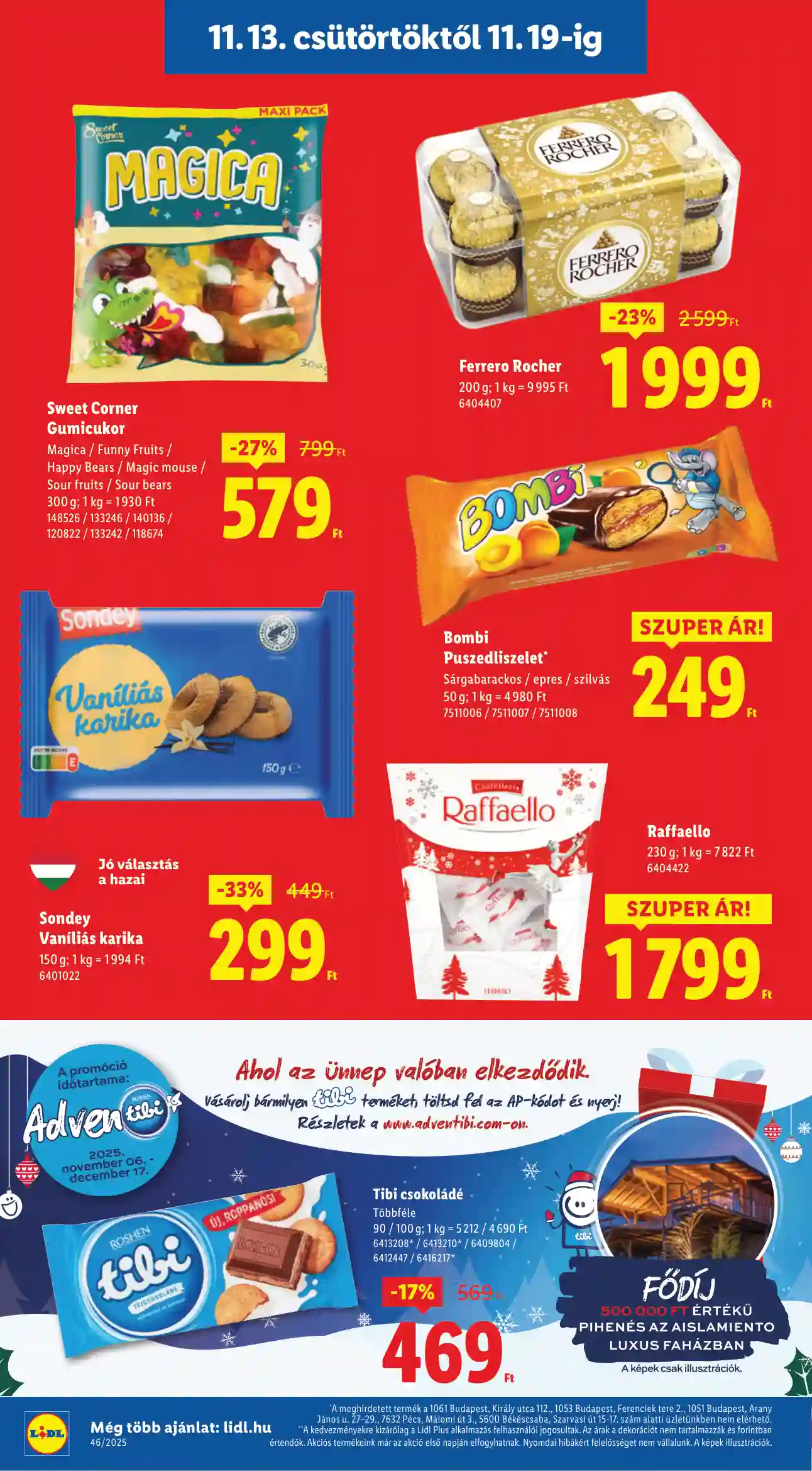 Lidl akciós újság 46. hét (Érvényes 11.13-től) (4 oldal)