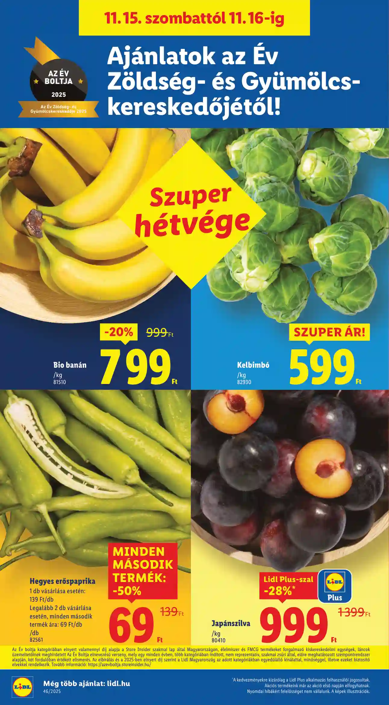 Lidl akciós újság 46. hét (Érvényes 11.13-től) (21 oldal)